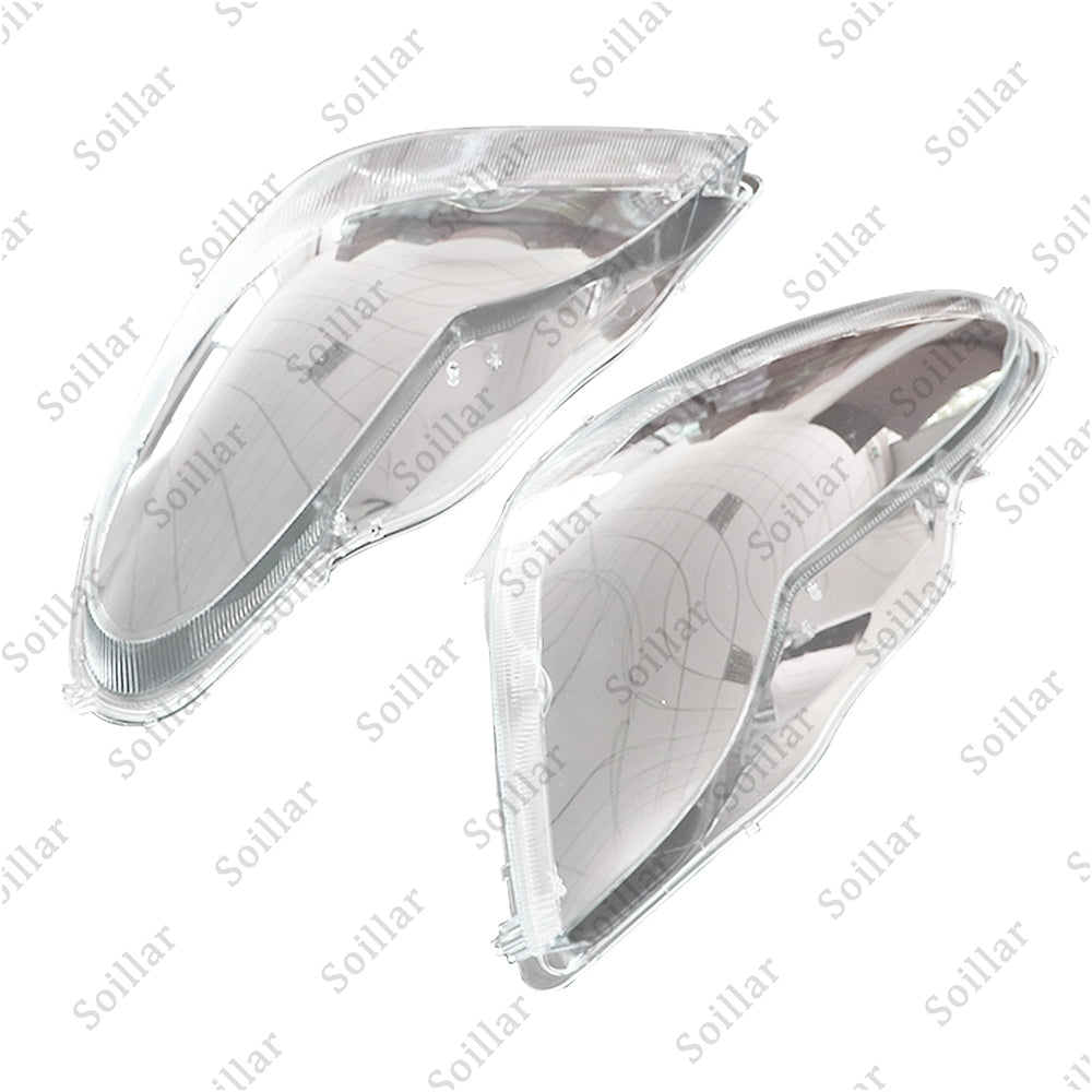 For 2006-2011 Mercedes Benz W219 CLS350 CLS500 CLS550 2Pcs Headlight Lens Cover