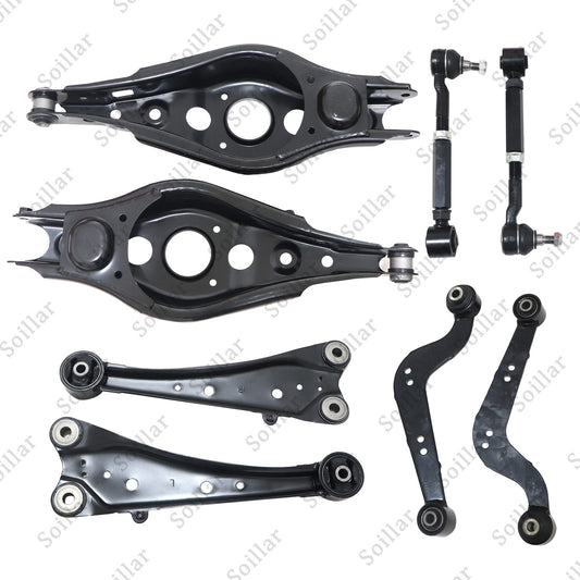 Rear Lateral &Upper & Lower Rearward Control Arm Set For 2006-2018 Toyota RAV4