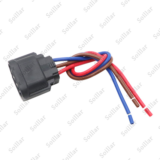 For Honda Accord 2018-2021 3-Pin Battery Sensor Connector Pigtail Plug 6189-7494