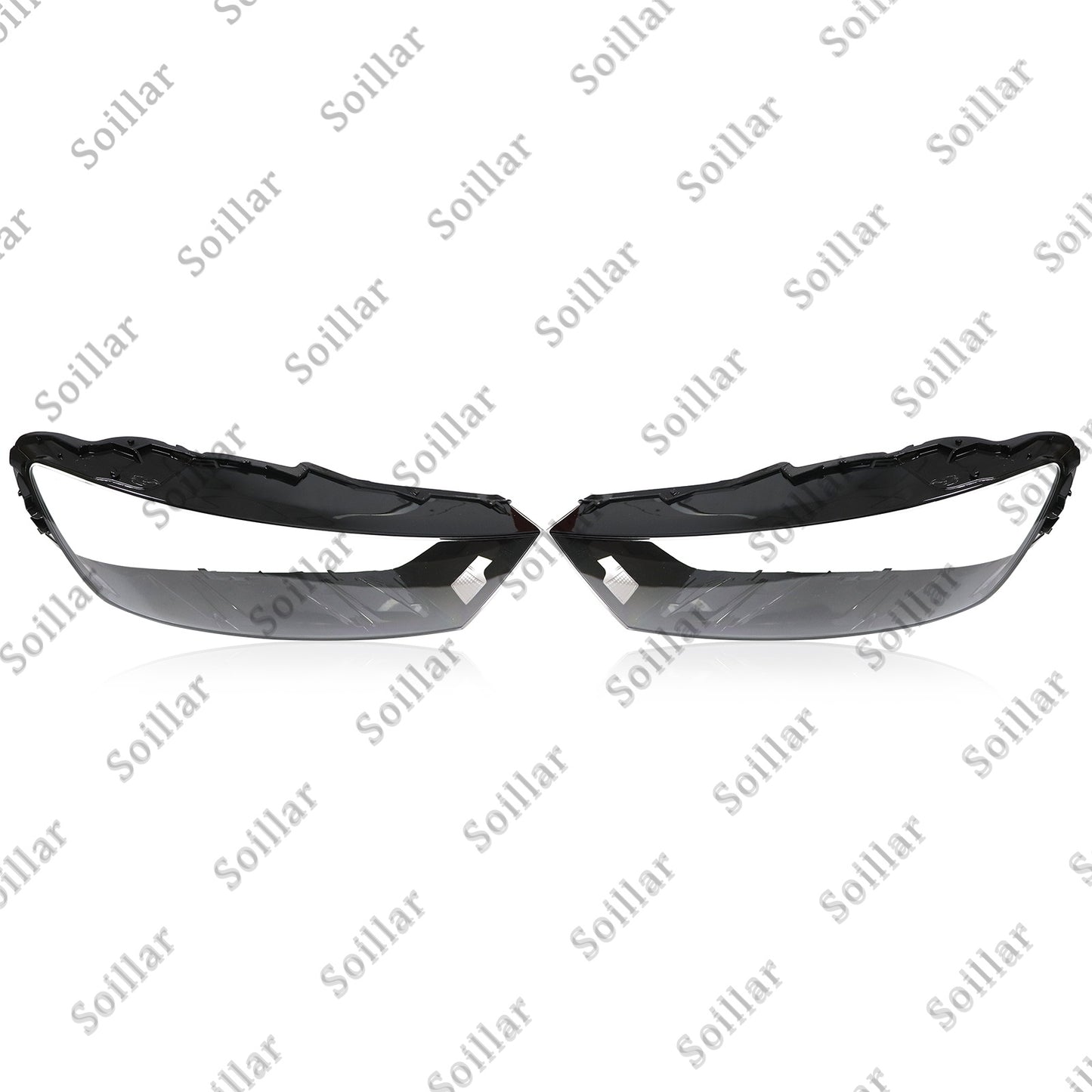 Left Right Headlamp Cover Headlight Shell Lens For Audi Q7 2017-2019