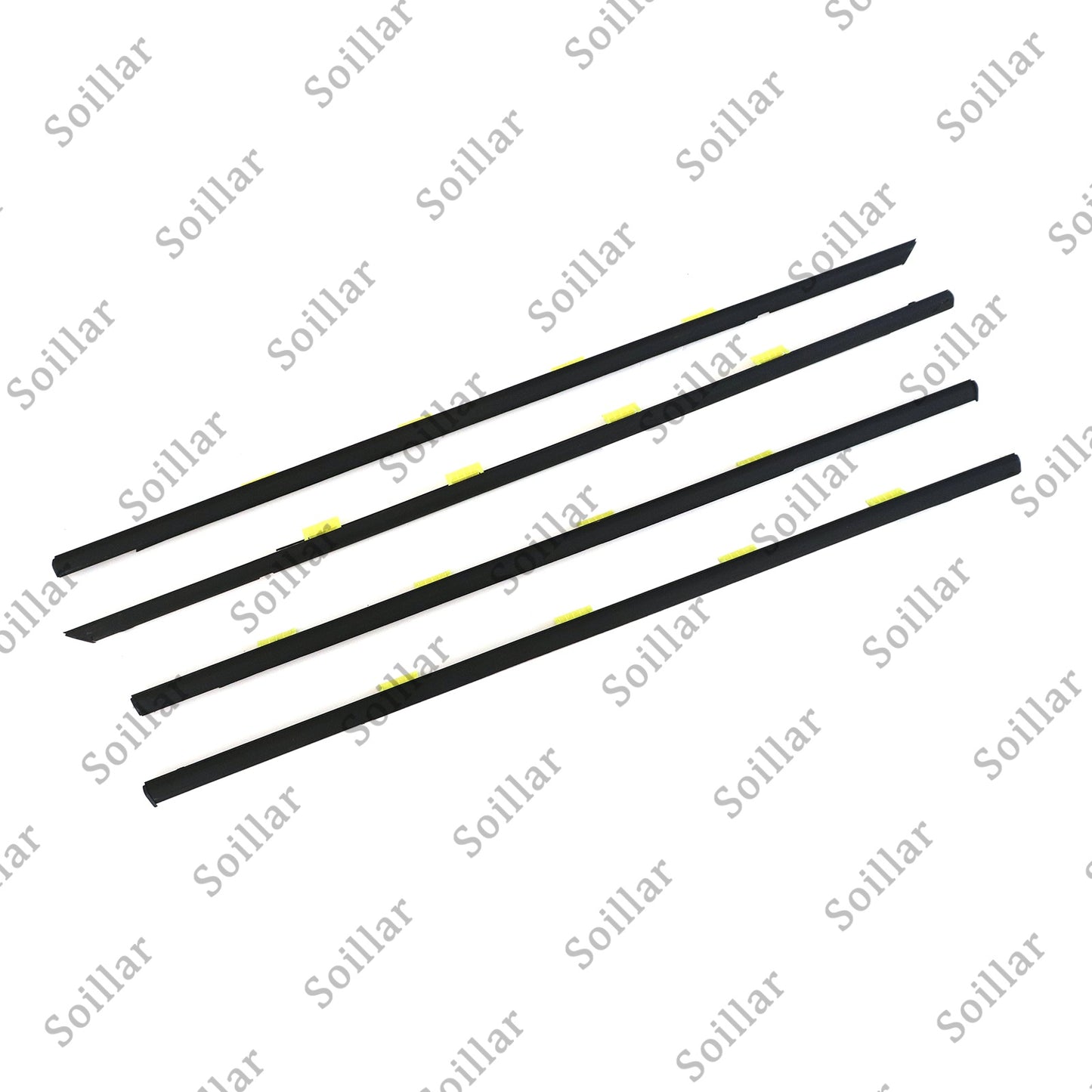NEW DOOR BELT WEATHER STRIP MOLDING SEAL SET For Honda Civic 4 DOOR 1996~2000