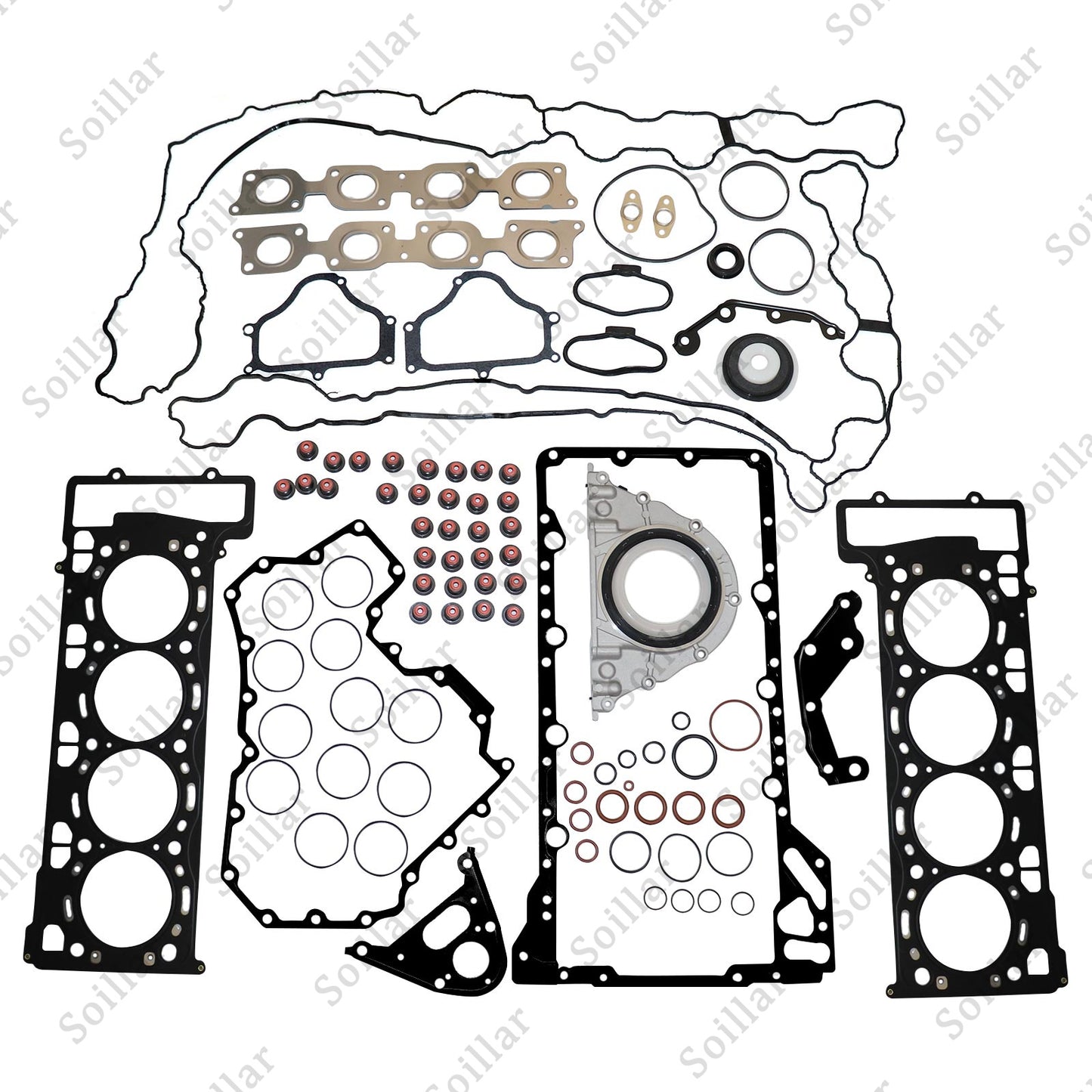 Engine Overhaul Gasket Kit N63 for BMW 550i 750Li X5 X6 F10 F02 F07 E70 E71 4.4T