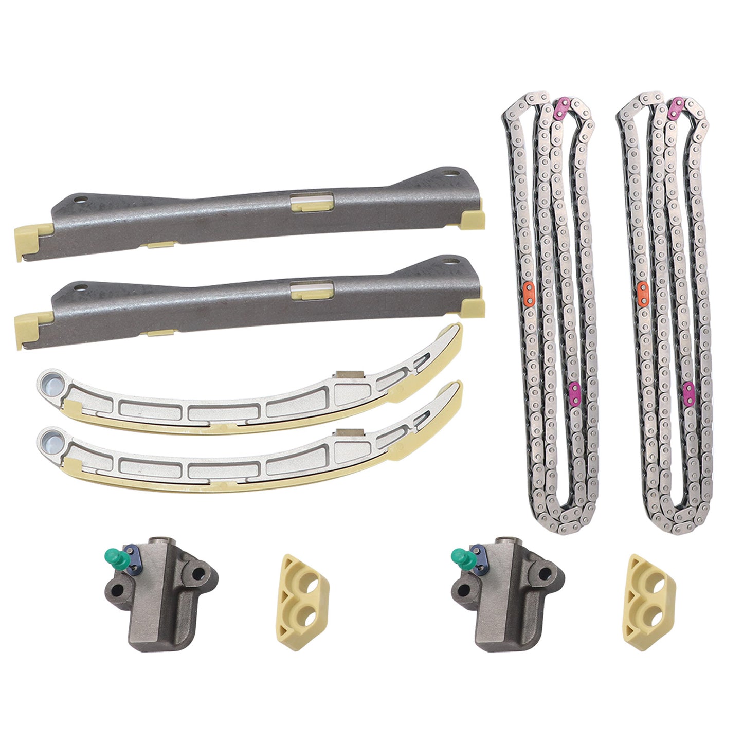 Timing Chain Set For Hyundai Kia Santa Fe Sorento Azera Genes 3.3L 3.8L