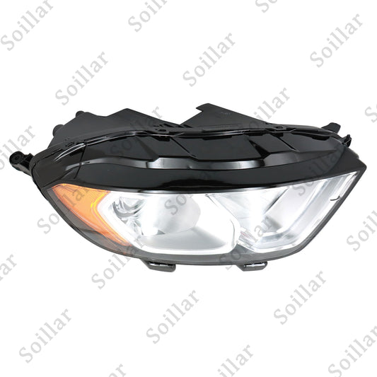 LED DRL Headlight Fits Ford EcoSport 2018-2022 Passenger Side Halogen With Bulbs
