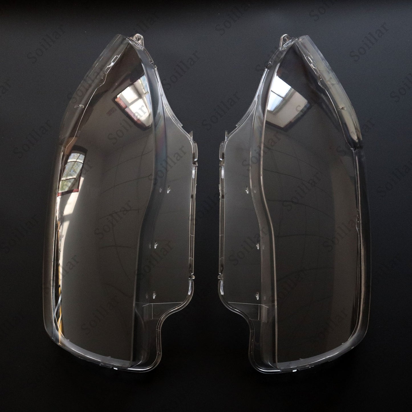 For BMW E81 E82 E87 E88 1-SERIES & 1M 2003-11 Pair Headlight Cover Headlamp Lens