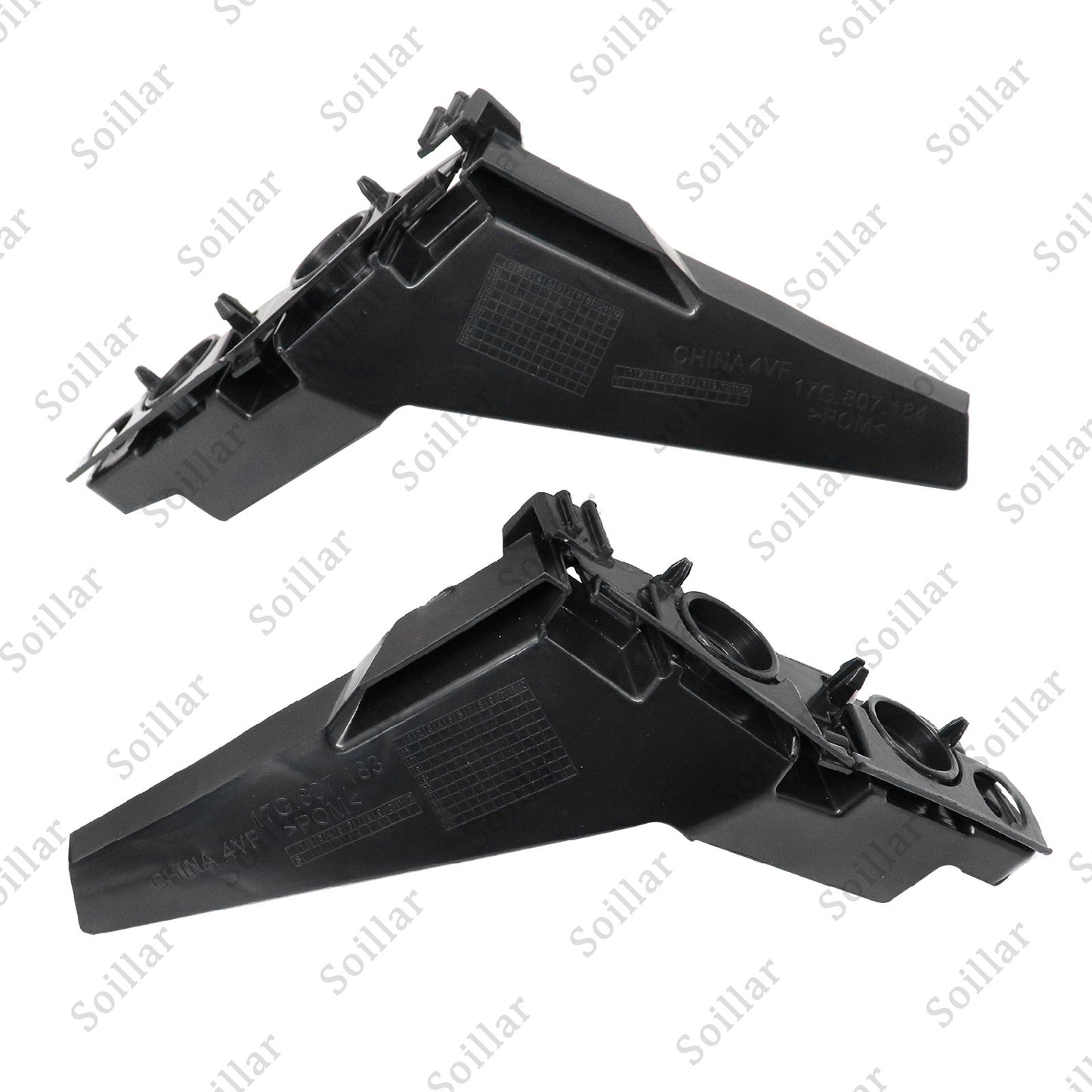 Front Left & Right Bumper Support Fascia Bracket for Volkswagen Jetta 2019-2020