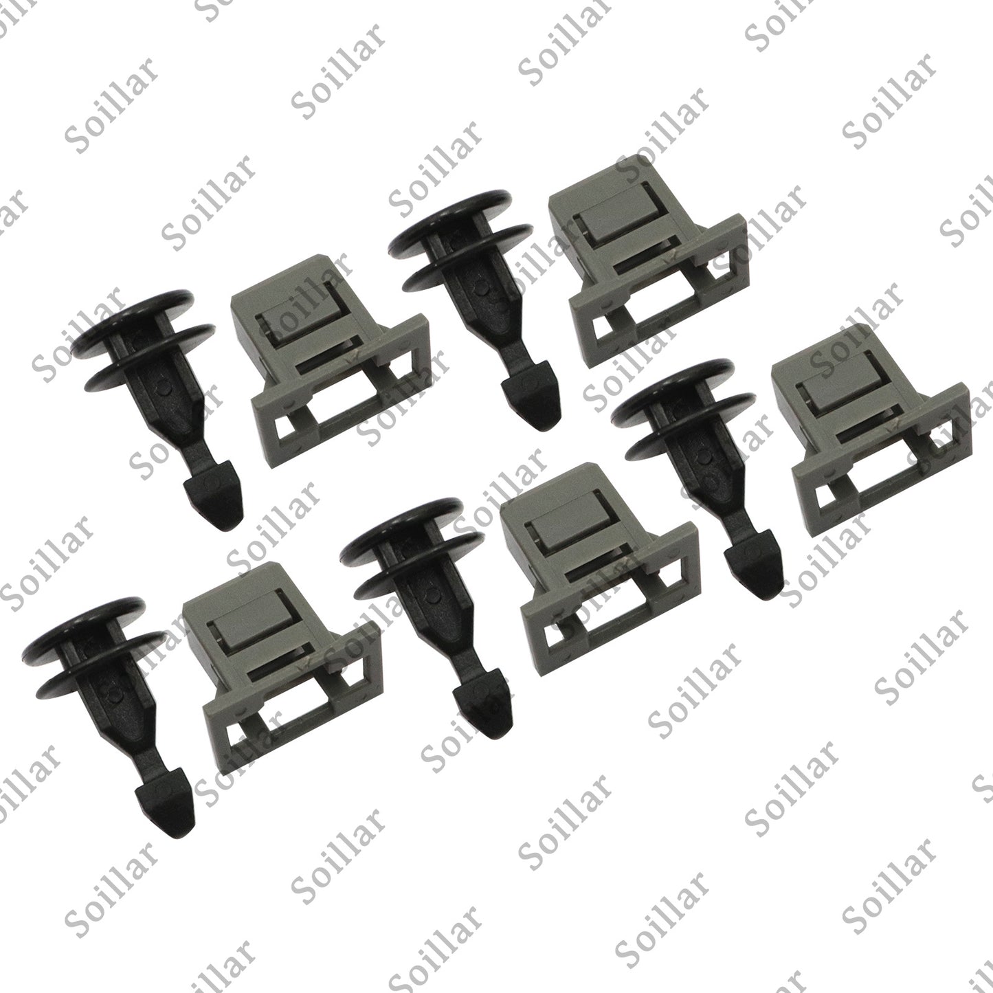 5 Sets Car Striker Engine Bulkhead Cover Retainer Clips For 18-24 Honda Odyssey