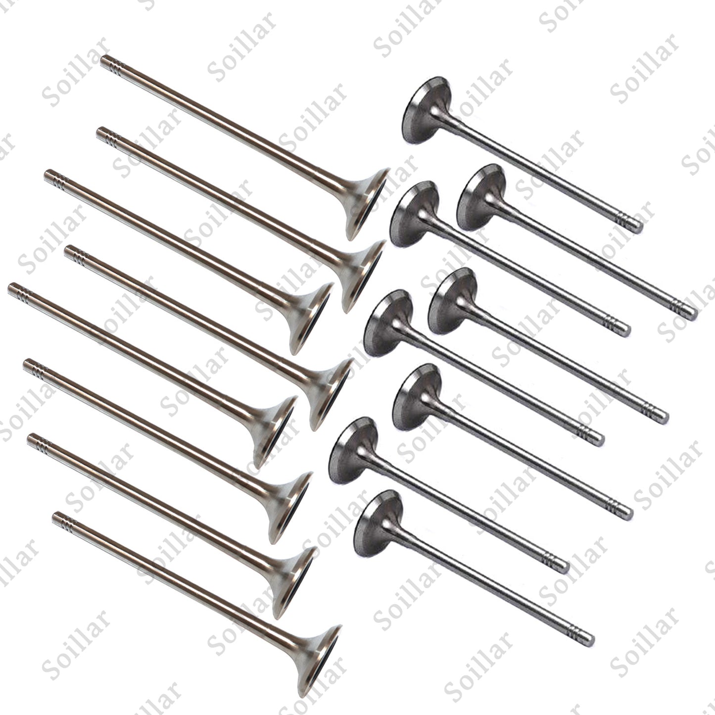 Exhaust Intake Valves For BMW Mini 118i Cooper S F20 F30 R55 R56 N13 N18 1.6T