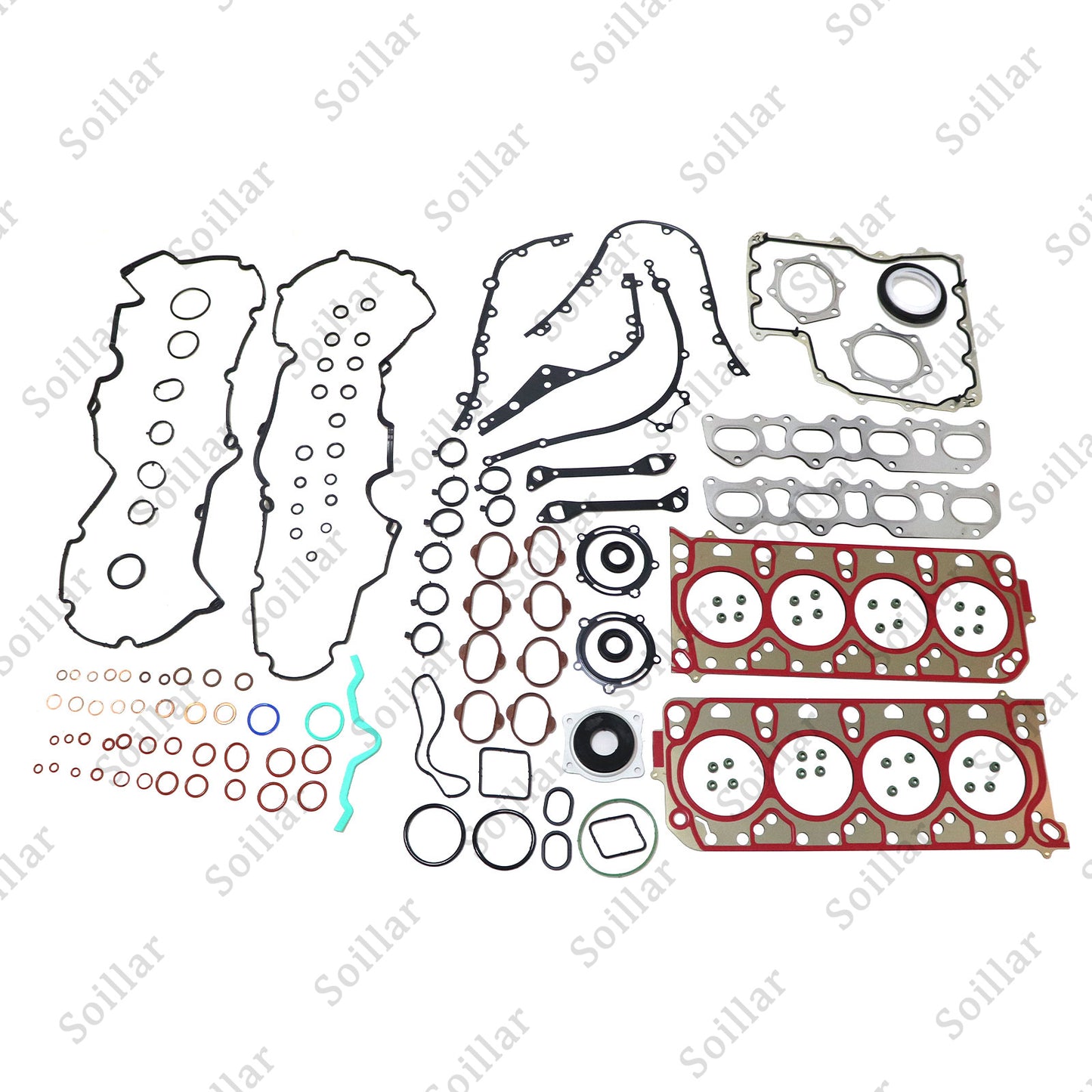 Engine Overhaul Rebuild Gasket Kit Fits Porsche Cayenne Panamera S GTS 4.8L V8