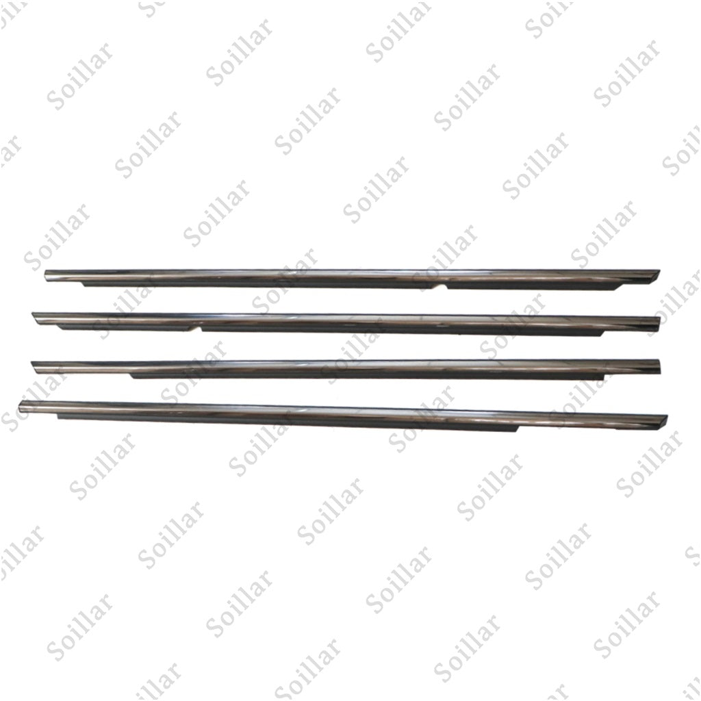 Chrome Front Rear Door Belt Moulding SET For Toyota Camry 2002-2006