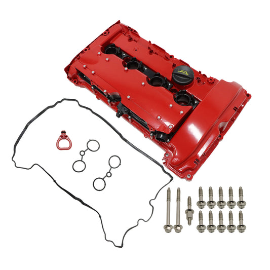 For 07-12 Mini Cooper R55 R56 R57 R58 R59 Aluminum Valve Cover w/ Gasket & Cap