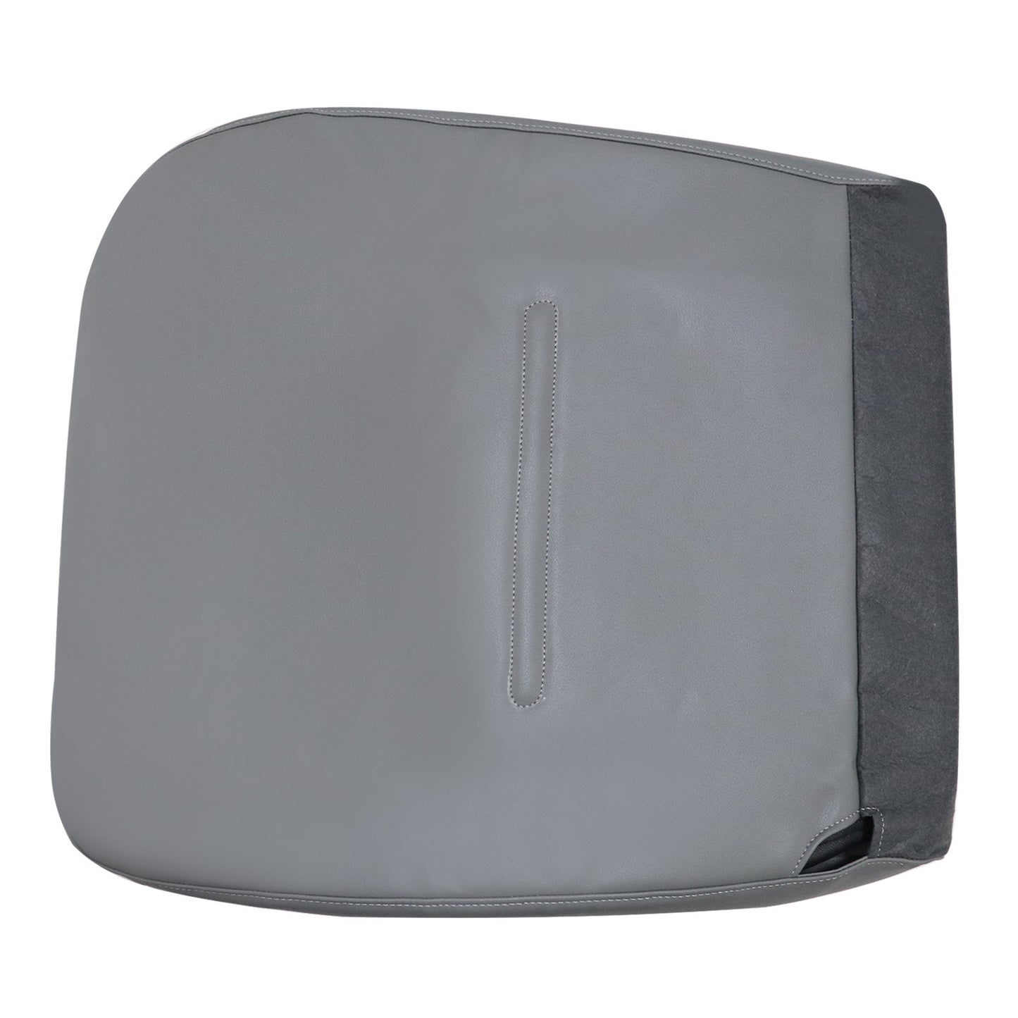 Fit For 2001-2007 Ford F-350 Driver & Passenger Bottom Leather Seat Cover Gray