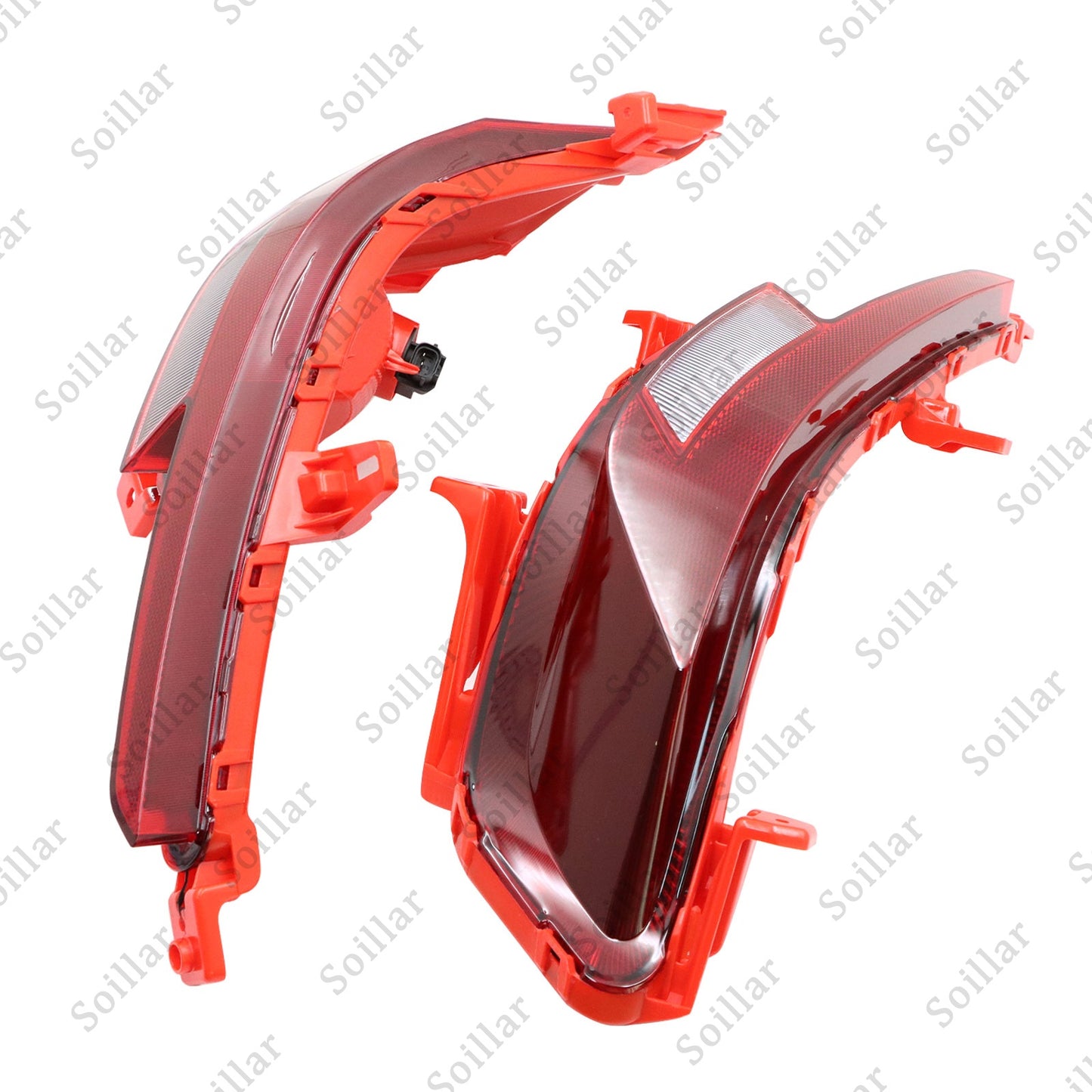 Left&Right Side Rear Bumper Reflector Light Lamp Fit Hyundai Elantra 2019-2020