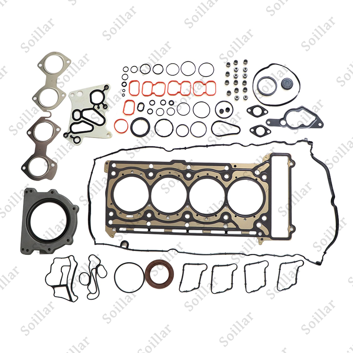 Engine Rebuild Overhaul Gasket Seals Kit For 1.8T Mercedes-Benz M271 W204 W212
