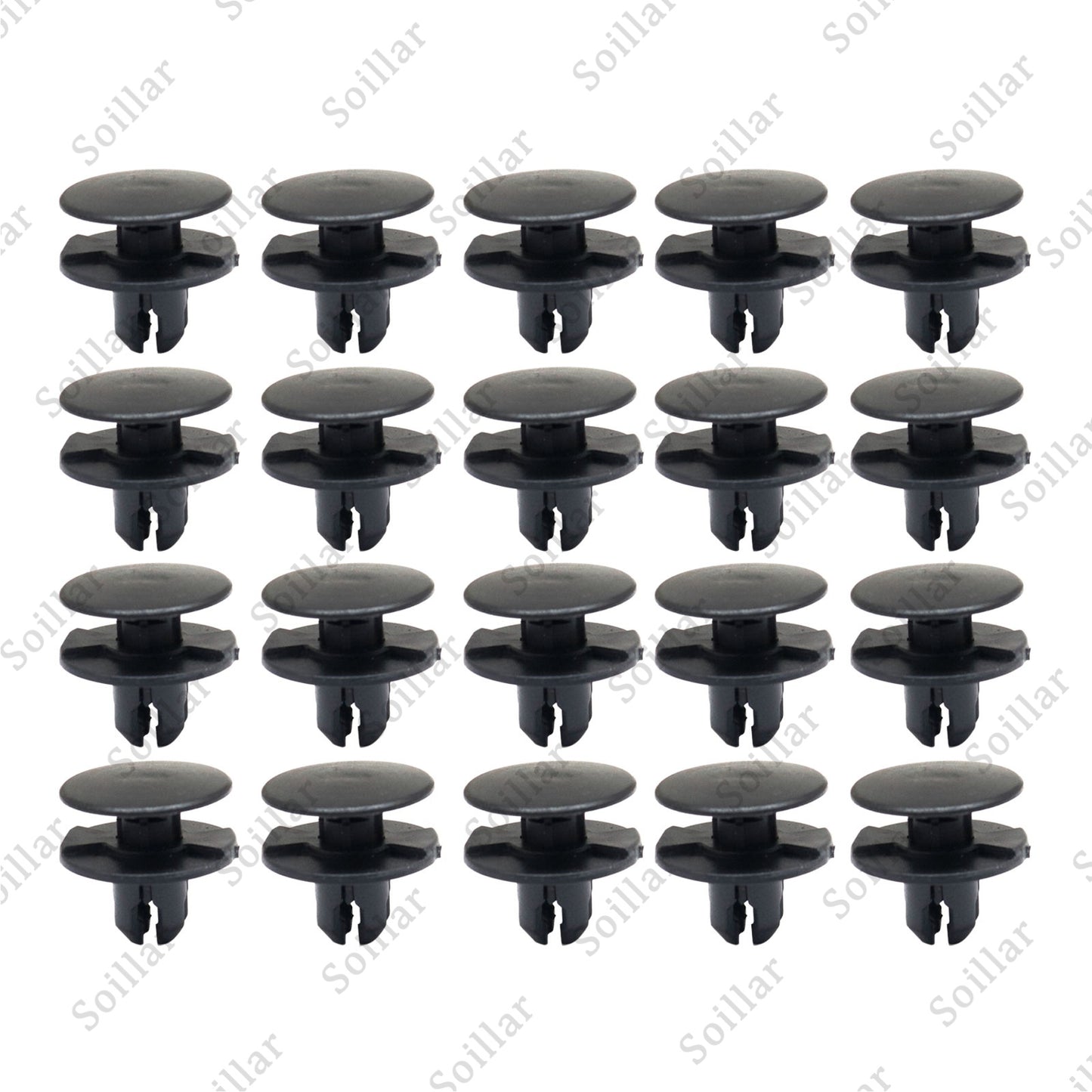 100 Pcs Fender Push Type Retainer Clips 91501-TRO-003 Fits for Honda Acura NEW