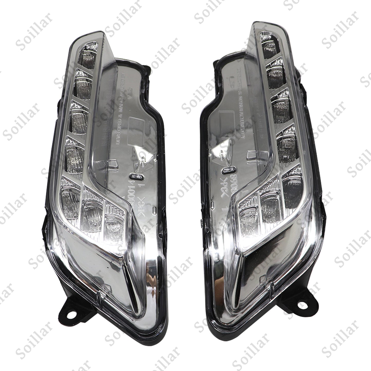 LED DRL Fog Lights Driving Lamps for Mercedes Benz E350 E550 E26 AMG 2010-2016