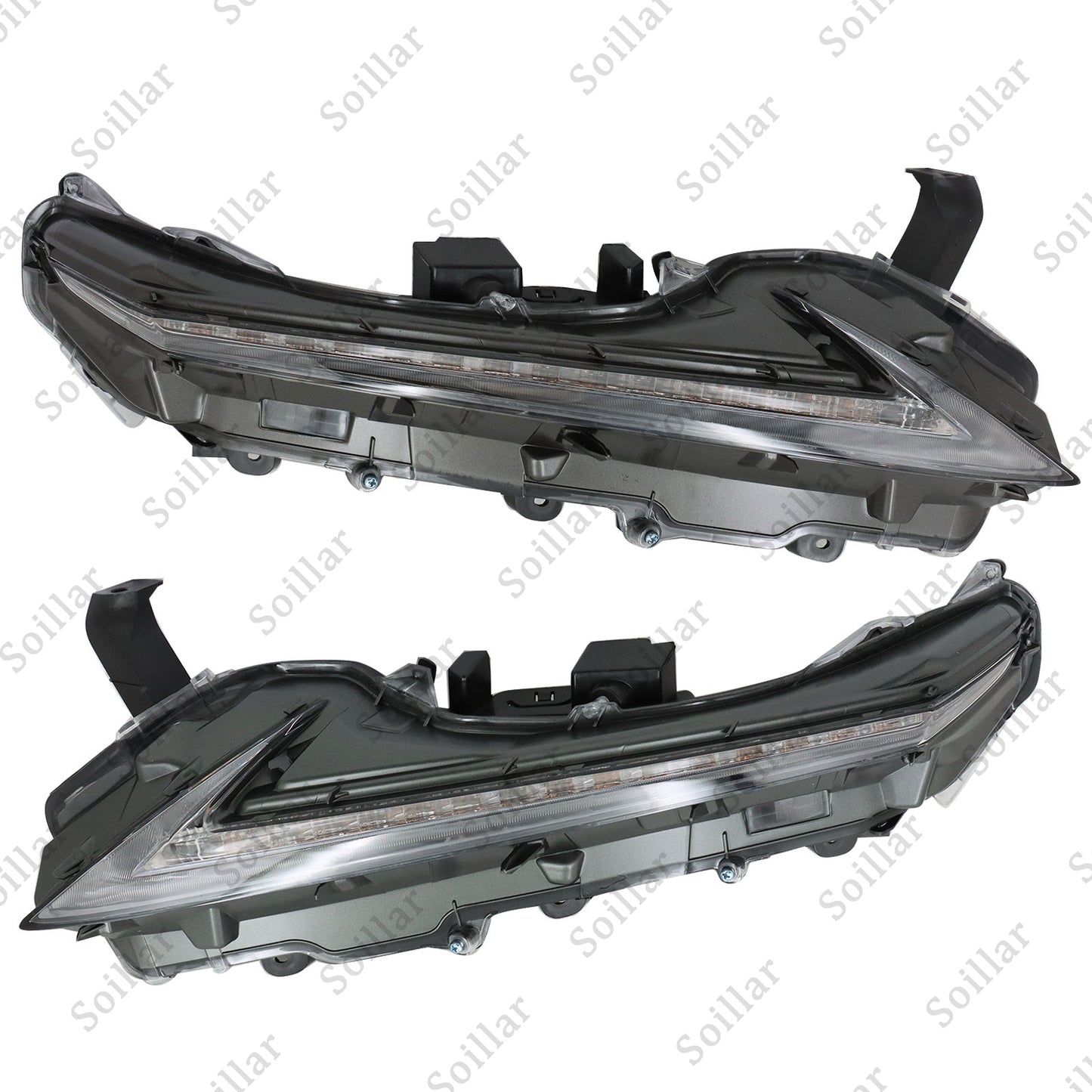 2X For 2015-2021 Lexus F-Sport NX200t NX300h LED DRL Turn Signal Fog Light Pair
