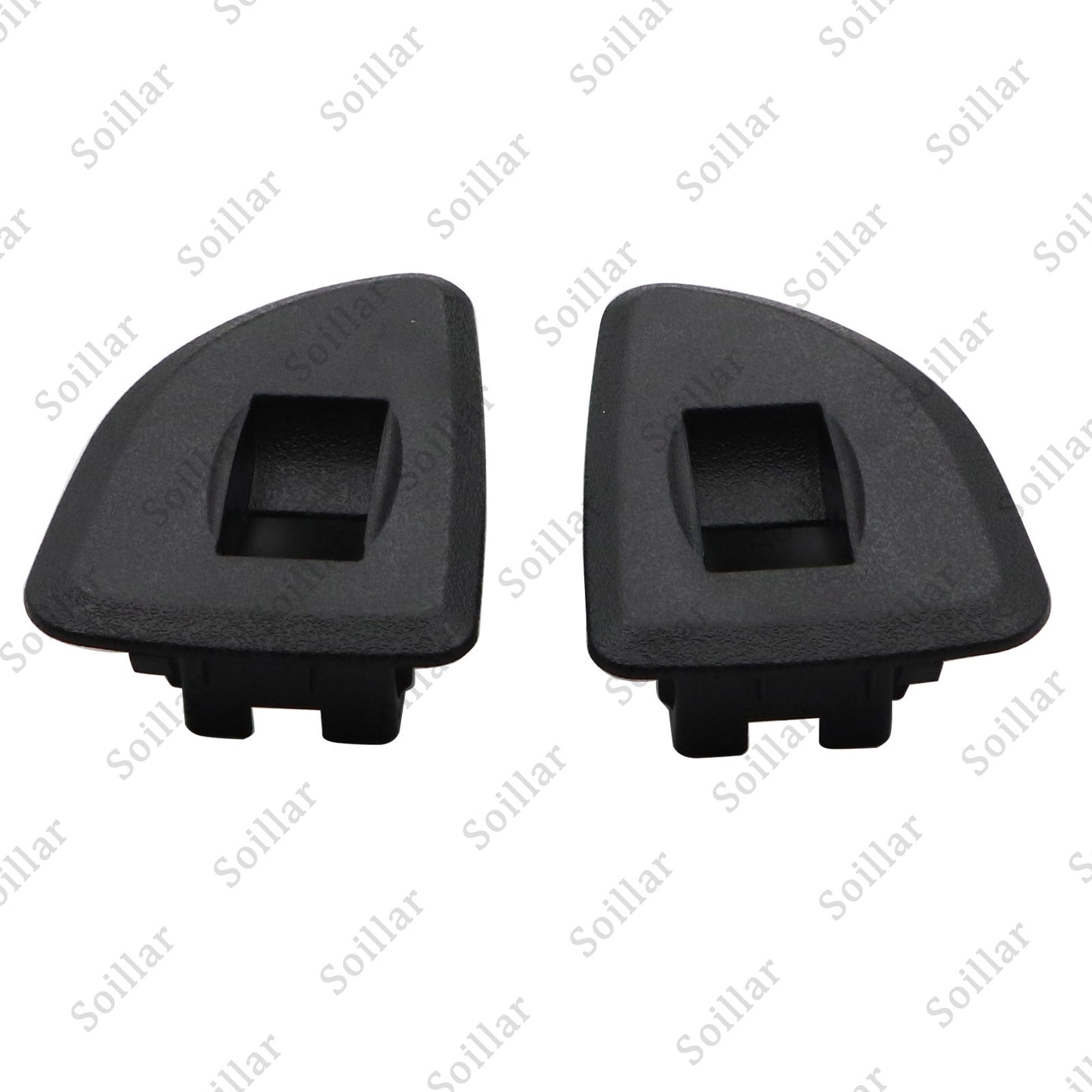 For 09-13 Chevy Silverado Sierra Extended Cab Rear Window Switch Bezels Covers
