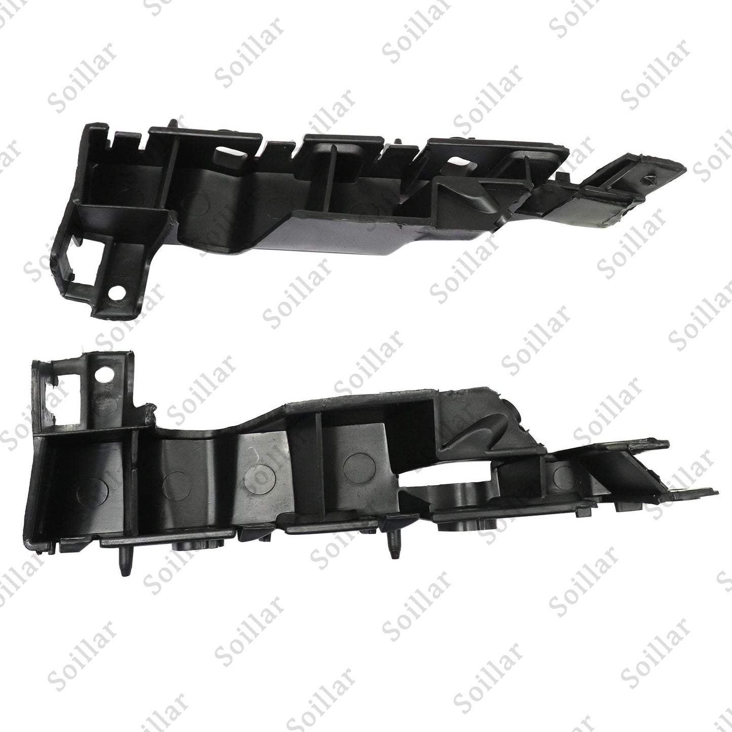 2Pcs for Audi A6 S6 2012-2018 Front Bumper Bracket Driver & Passenger Side