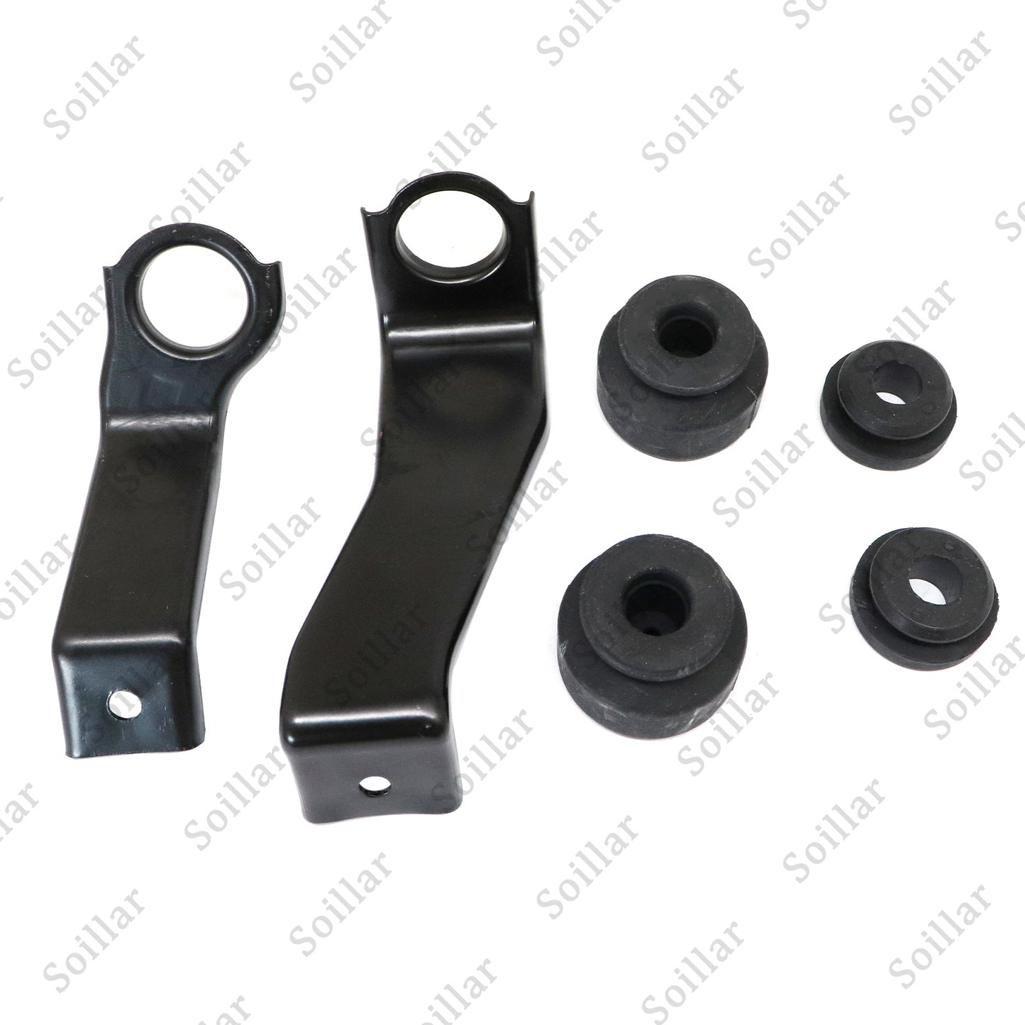1 Set For Honda Civic 2016-2021 Stay Inter-Cooler Bracket & Bushing Upper Lower