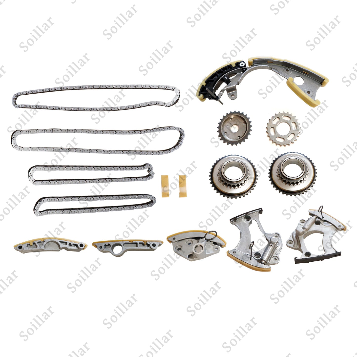 Engine Timing Chain Kit for VW Touareg Audi A4 A6 S4 A7 A8 Quattro Q5 Q7 3.0T