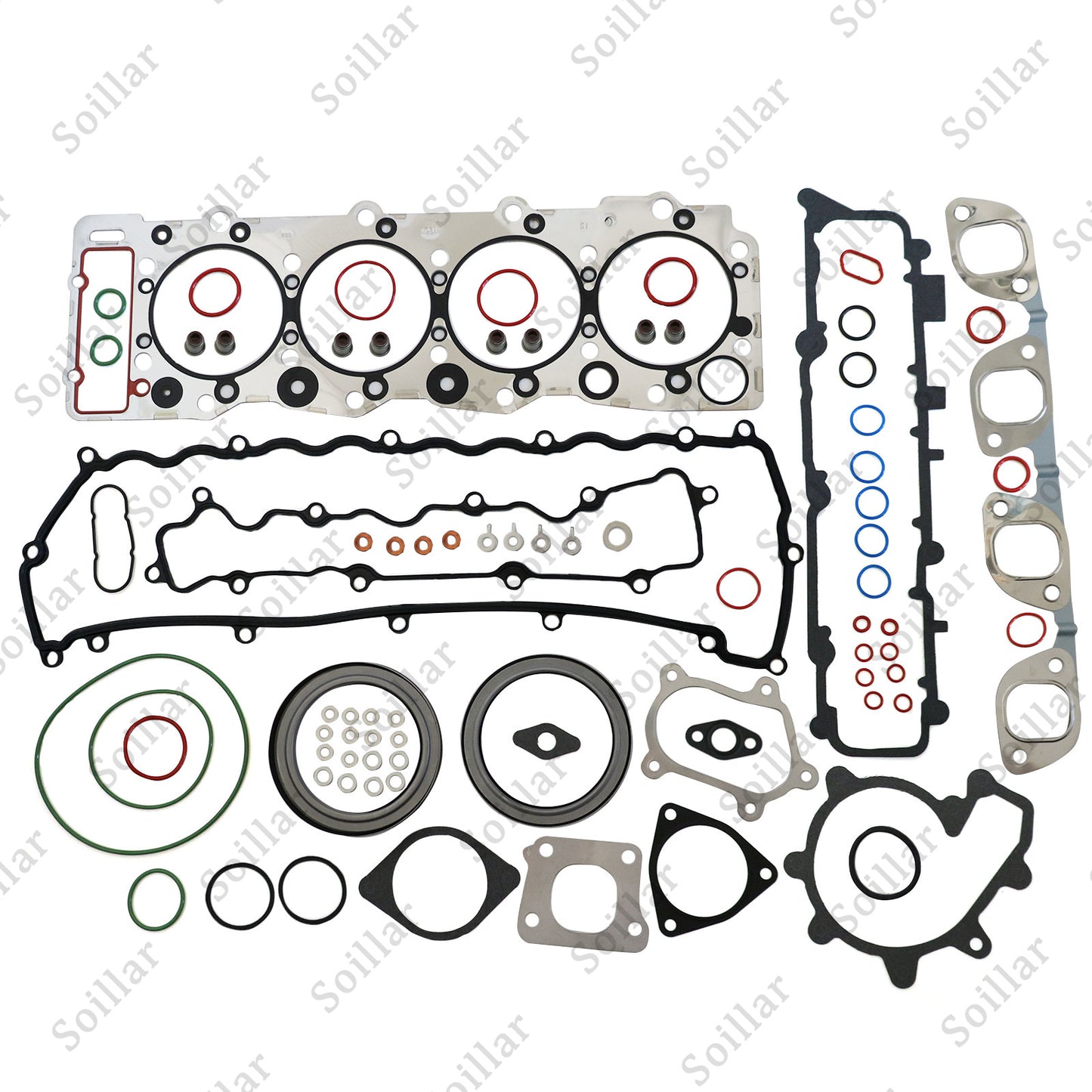 Head Gasket Set For 99-04 Isuzu NPR NQR Truck GMC 4.8L Turbo Diesel 4HE1
