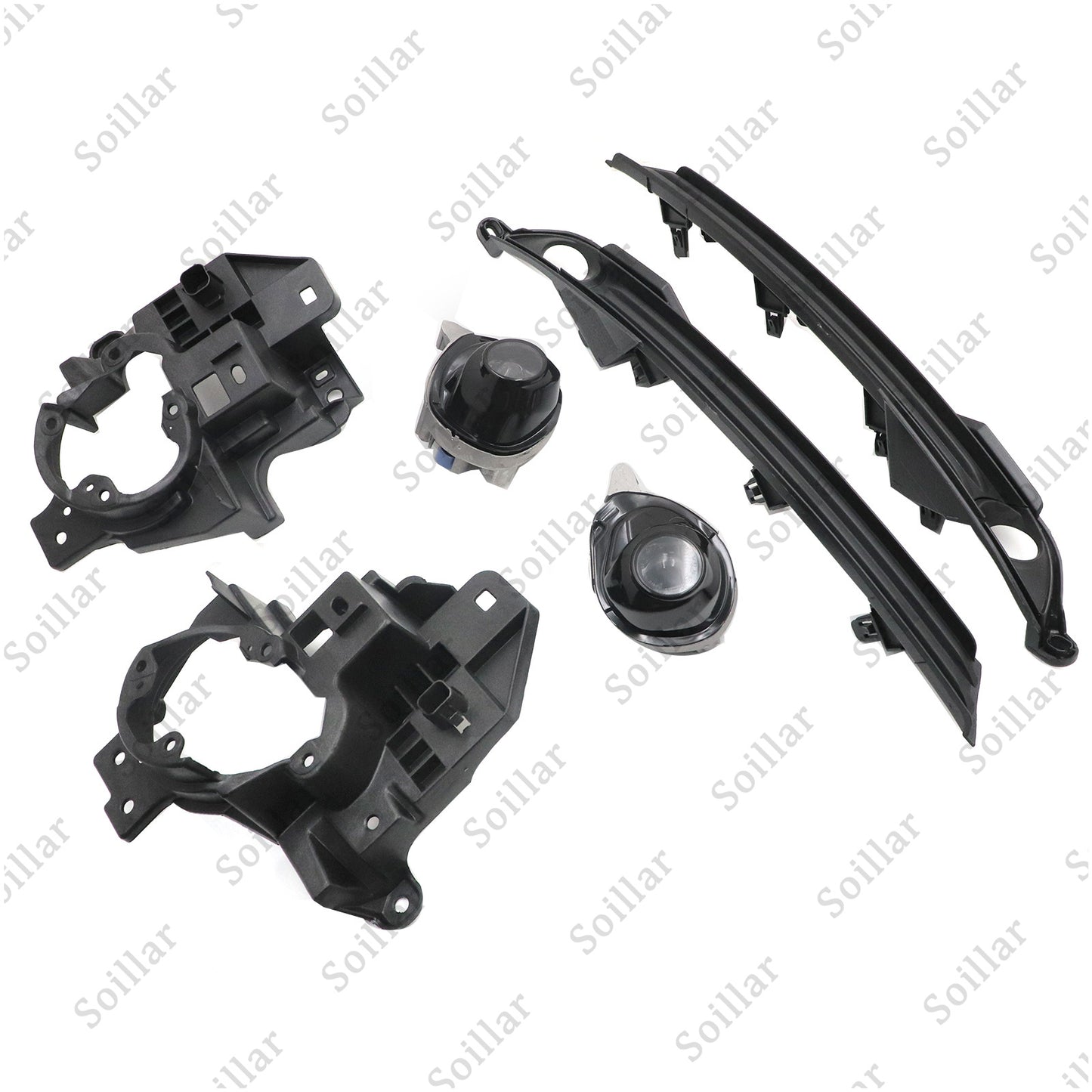 Fit Mazda CX-5 2017 2018 2019 2020 2021 LED Clear Fog Lights Kit Left+Right Pair
