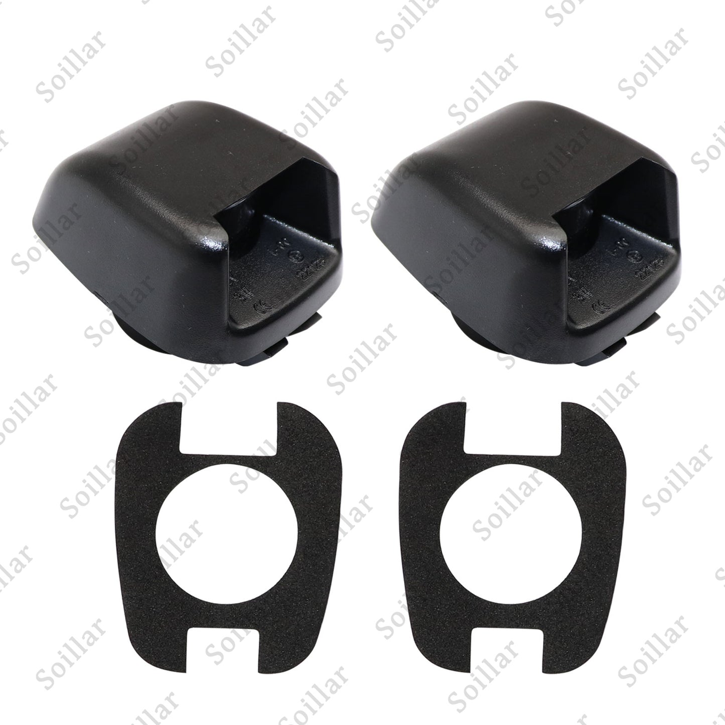 Fit Nissan Frontier 2007-18 19 Rear Bumper Lamp License Plate Light Cover Shell