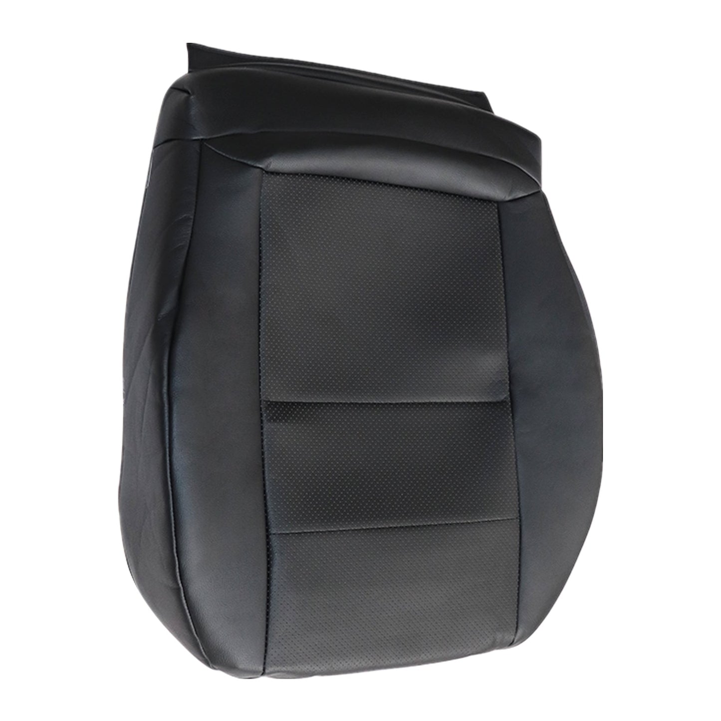 For 2008-2014 Mercedes Benz C250 C300 C350 Driver & Passenger Bottom & Top Replacement Leather Seat Cover Black