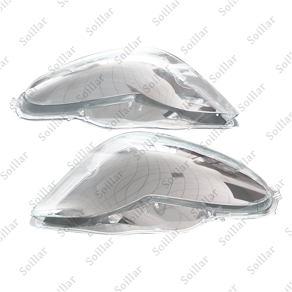 For 2006-2011 Mercedes Benz W219 CLS350 CLS500 CLS550 2Pcs Headlight Lens Cover