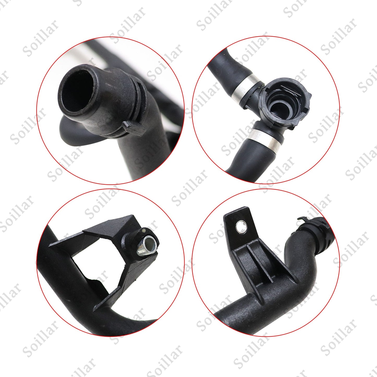 17127548230 Water Hose Assembly For 2007-2013 BMW 335i, 135i, 335is