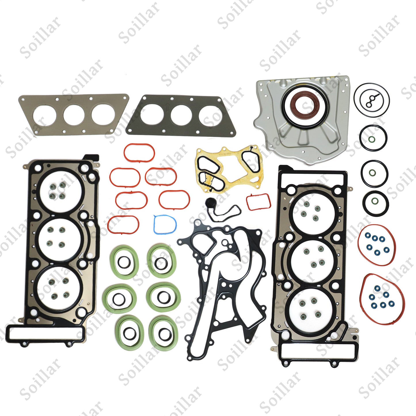 Engine Gasket Set Repair Kit For Mercedes-Benz X166 W166 W221 C207 M276 3.5L