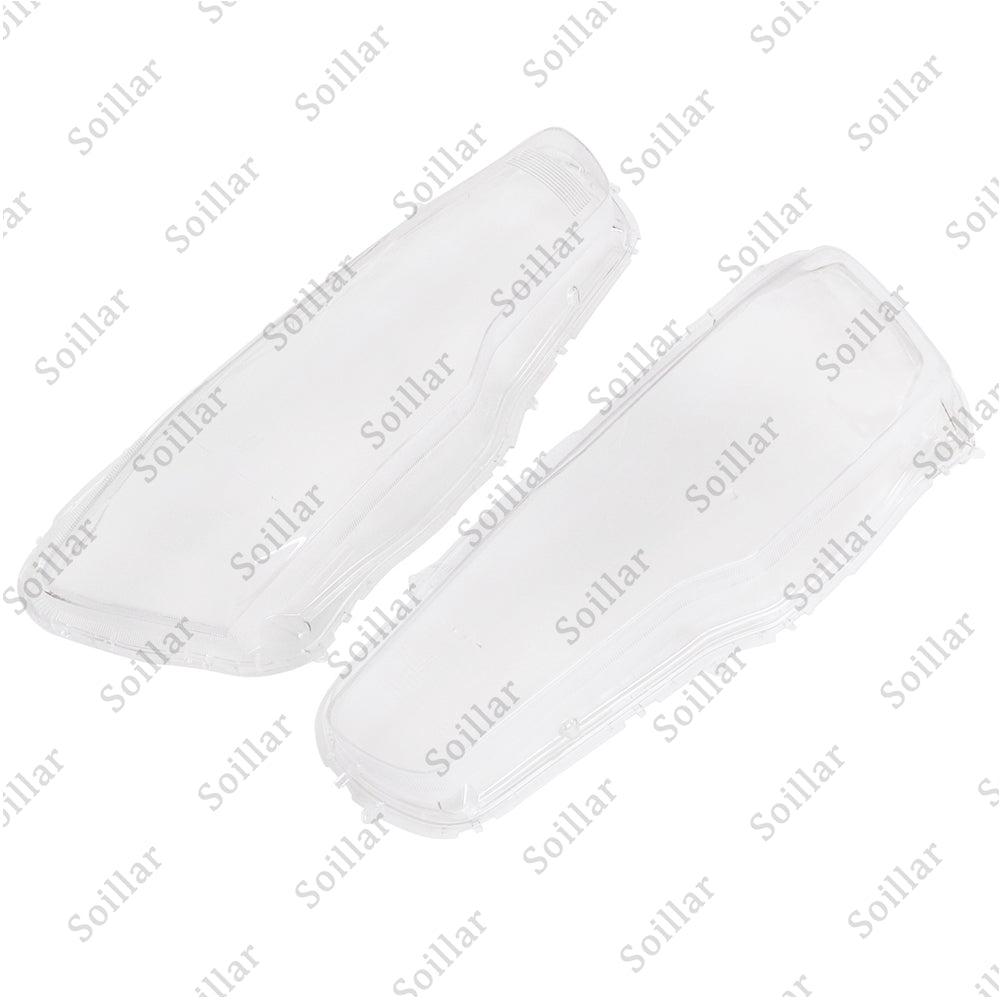 Pair Headlight Lens Cover For Mitsubishi Lancer EX 2008 2009 2010 2011 2012-2016