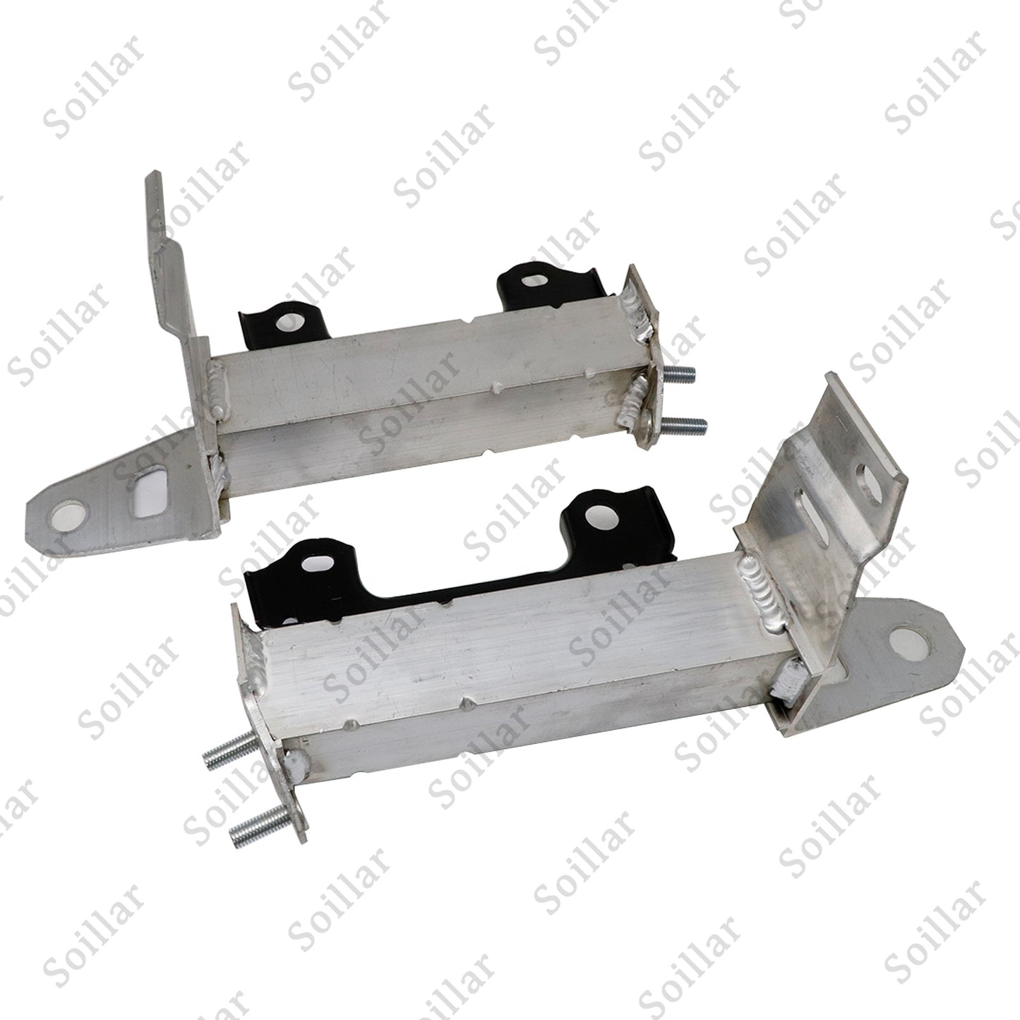 Front Driver and Passenger Side Bumper Bracket Set For Toyota RAV4 2019-2021