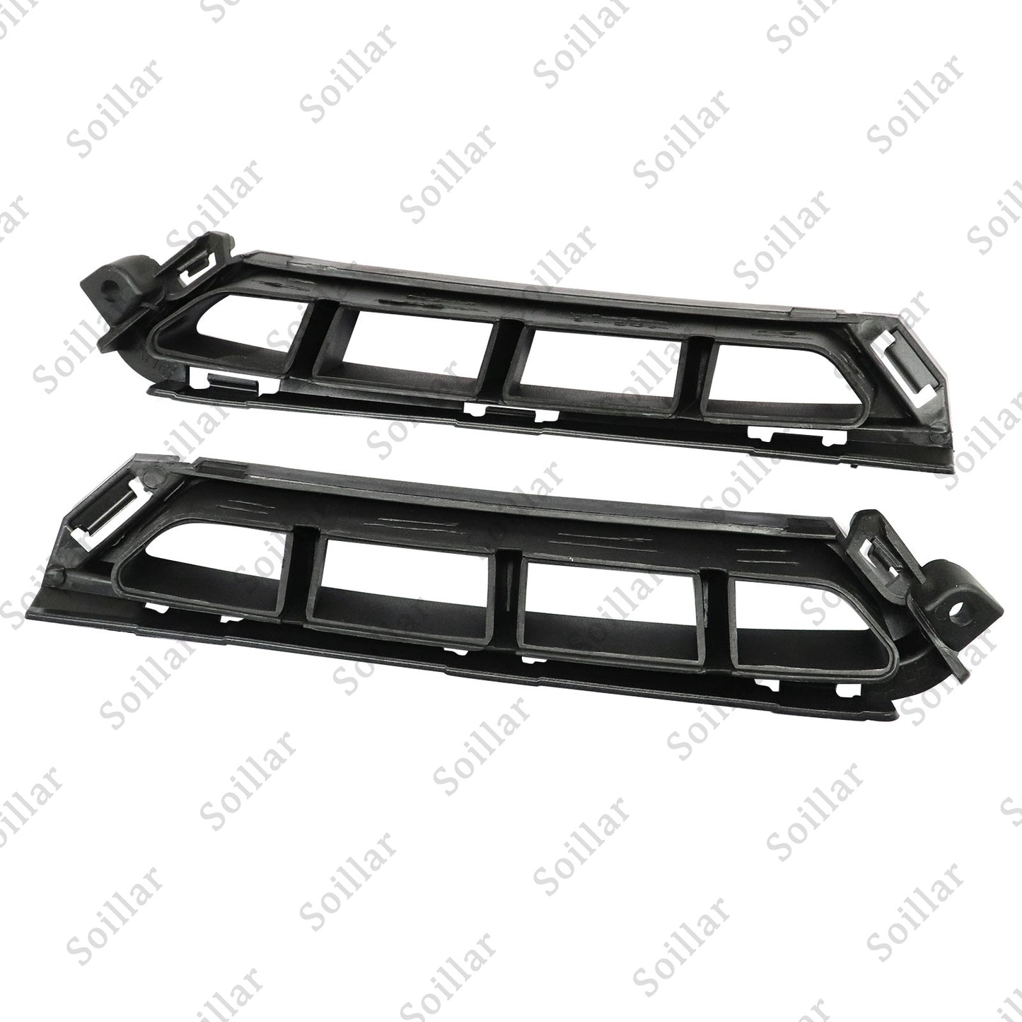 Pair Front Left & Right Bumper Air Curtain Grille Fit 2019-2020 Hyundai Elantra