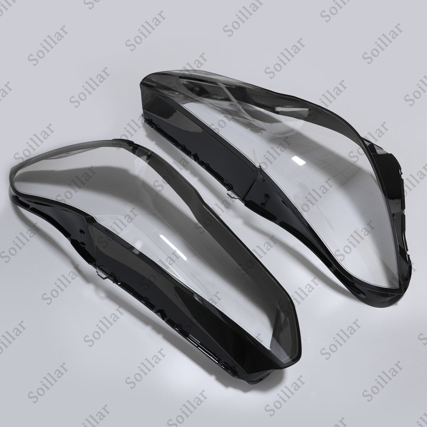Pair Headlight Lens Headlamp Cover For BMW X5 X6 G05 G06 2018-2021 Left & Right