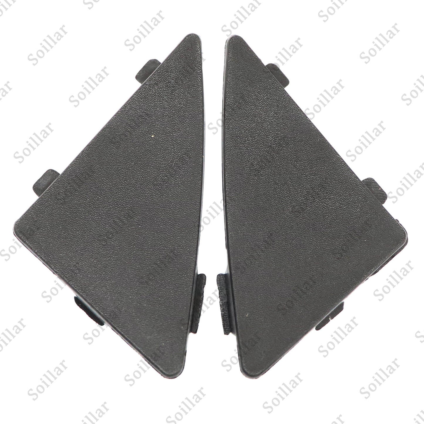 For 2014-2016 Mazda 3 Front Lower Bumper Tow Hook Eye Cover Cap Triangle Trim