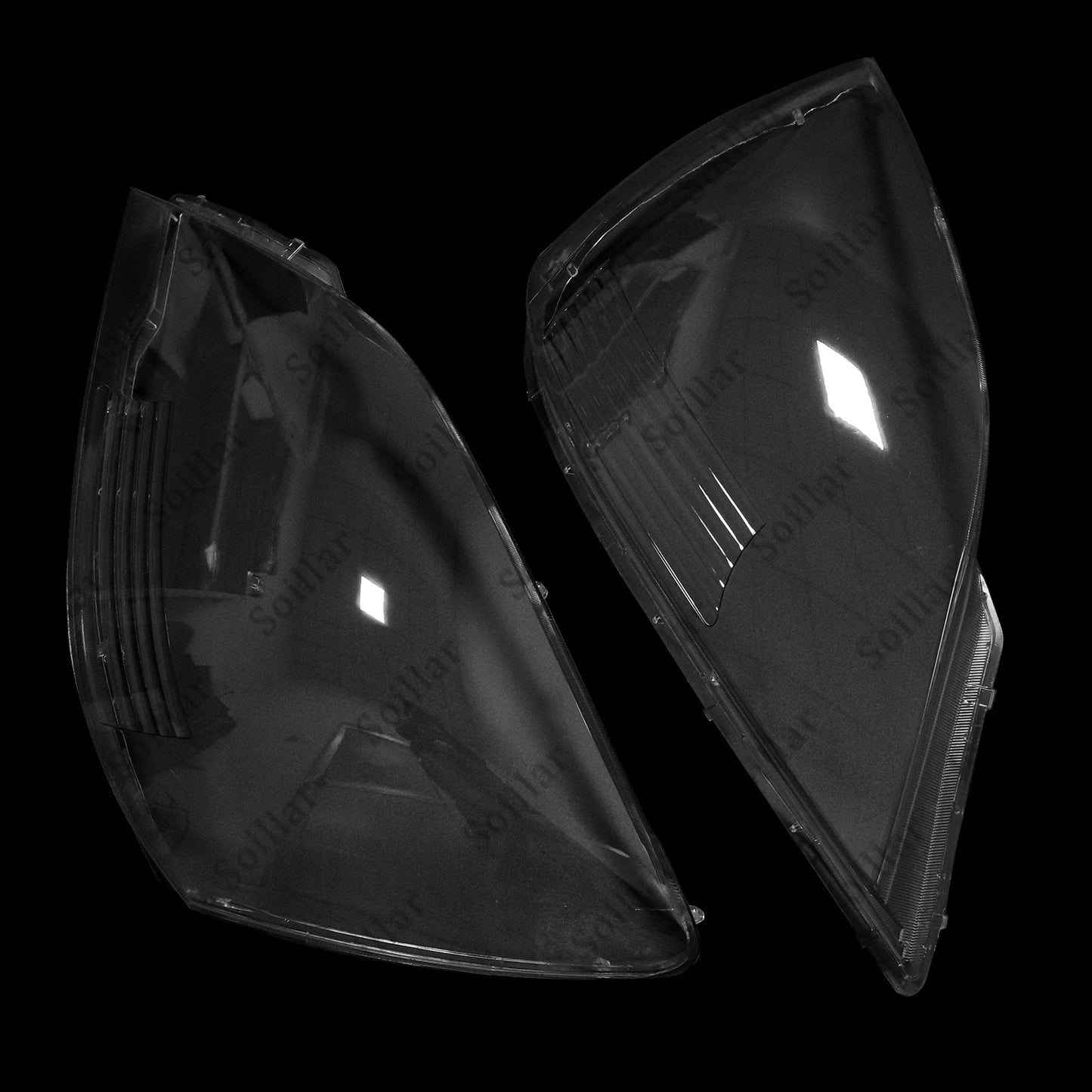 Pair Headlight Lens Cover Intended for Lexus GX470 2003-2009 (Left + Right)