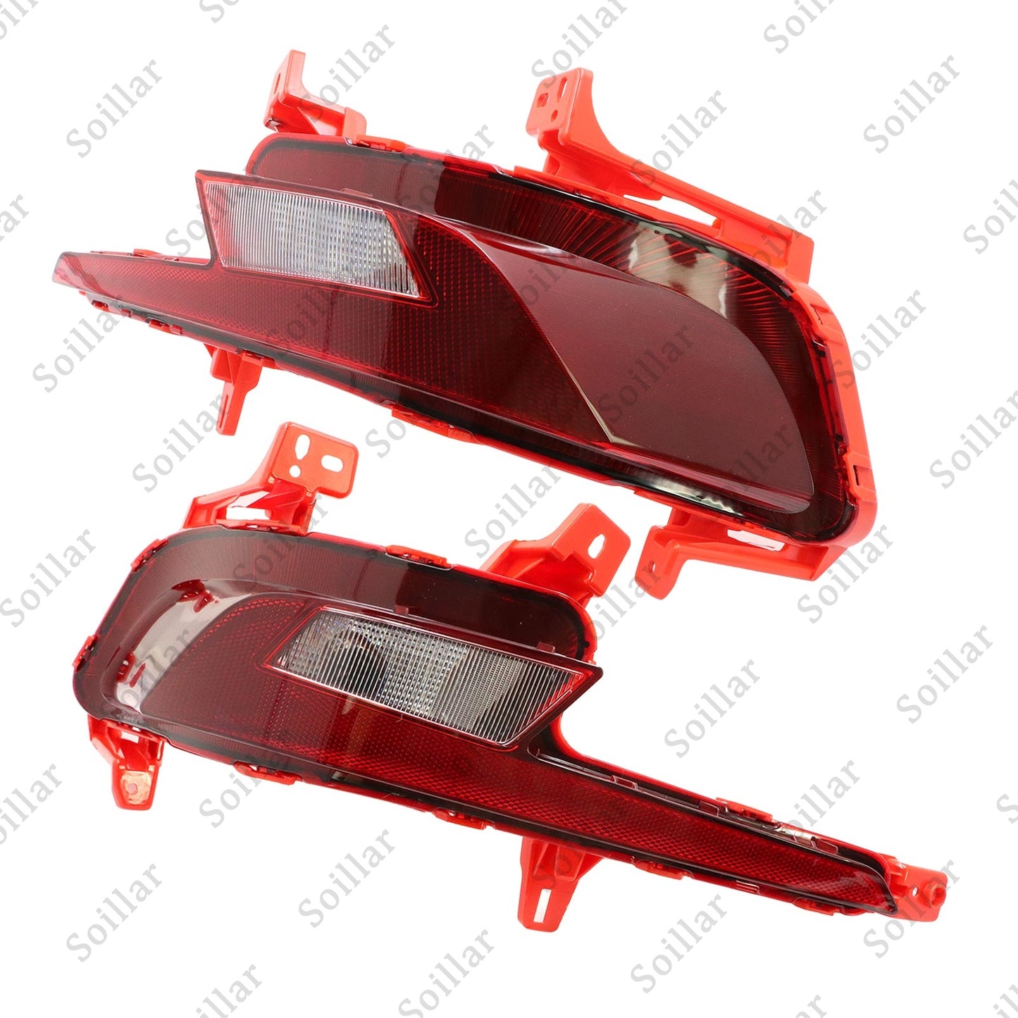 Left&Right Side Rear Bumper Reflector Light Lamp Fit Hyundai Elantra 2019-2020