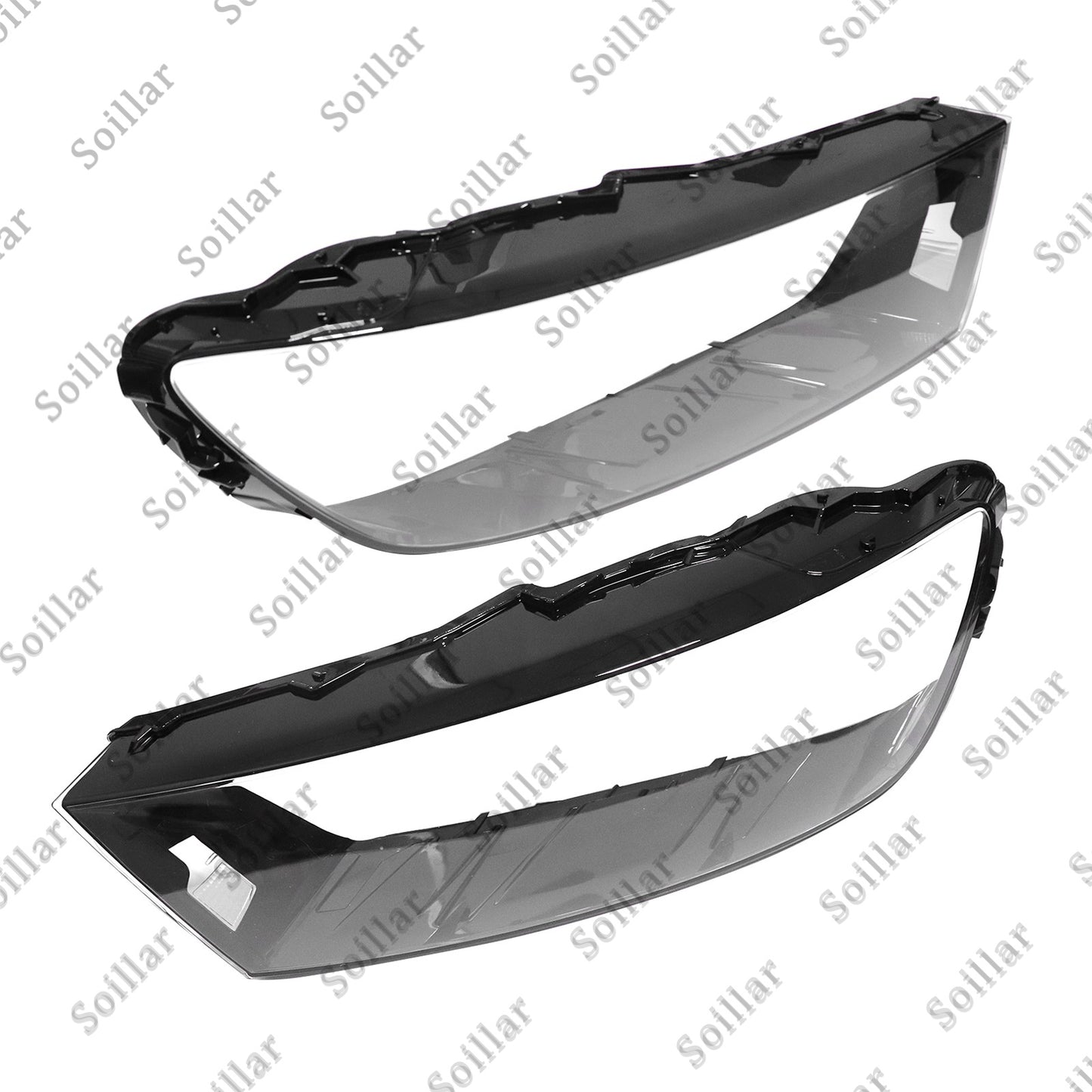 Left Right Headlamp Cover Headlight Shell Lens For Audi Q7 2017-2019