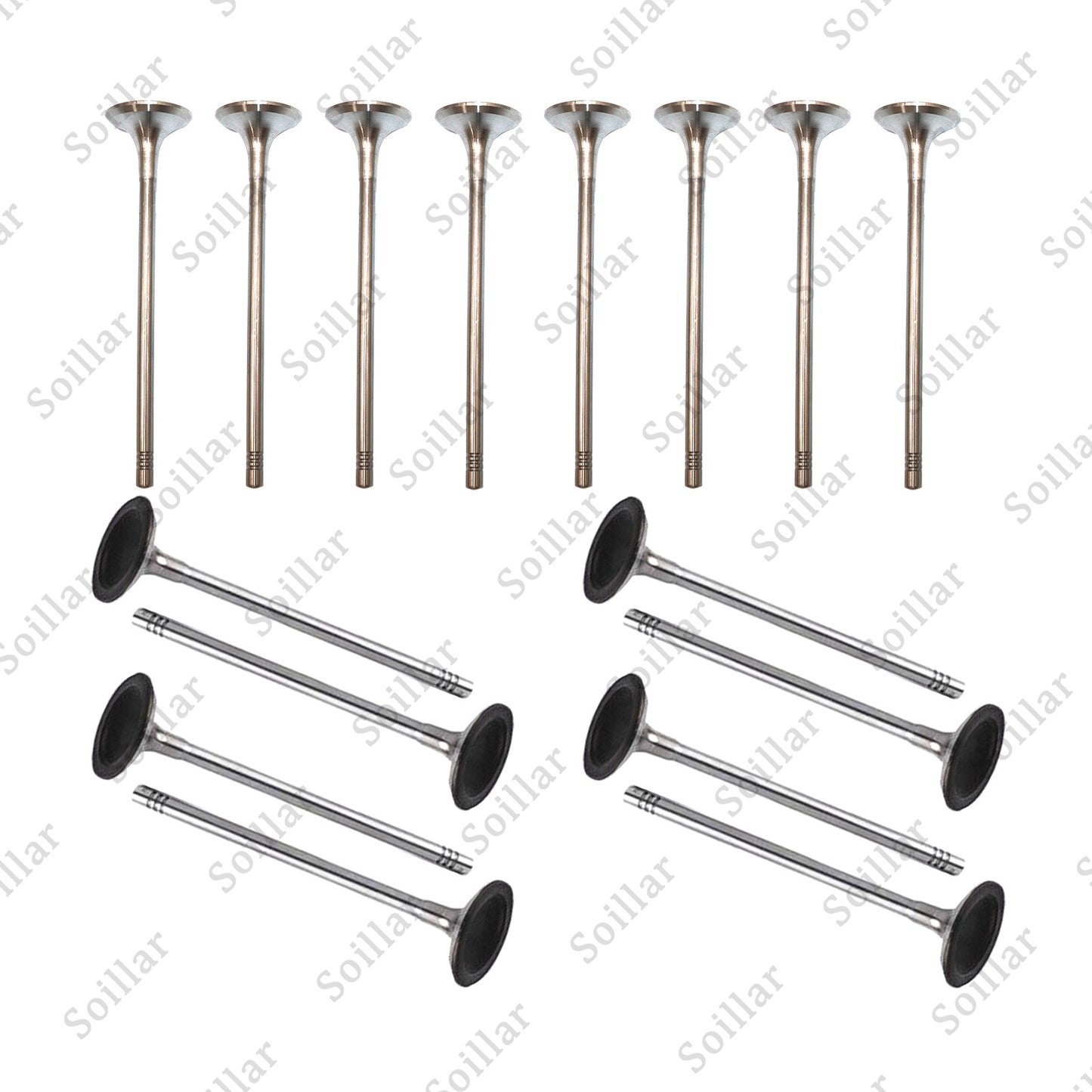 Exhaust Intake Valves For BMW Mini 118i Cooper S F20 F30 R55 R56 N13 N18 1.6T
