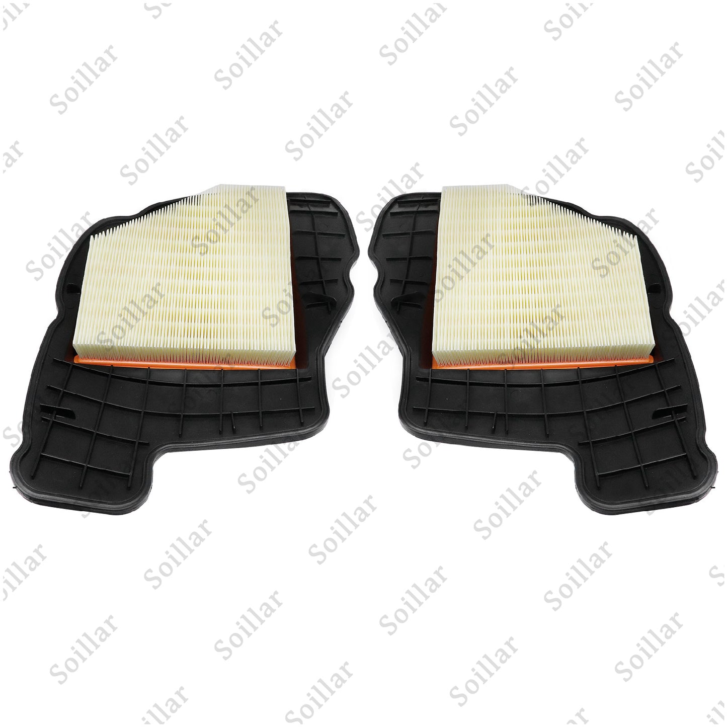 Engine Air Filter Pair For BMW 550i 650i 750i 750Li X5 X6 4.4L Left & Right