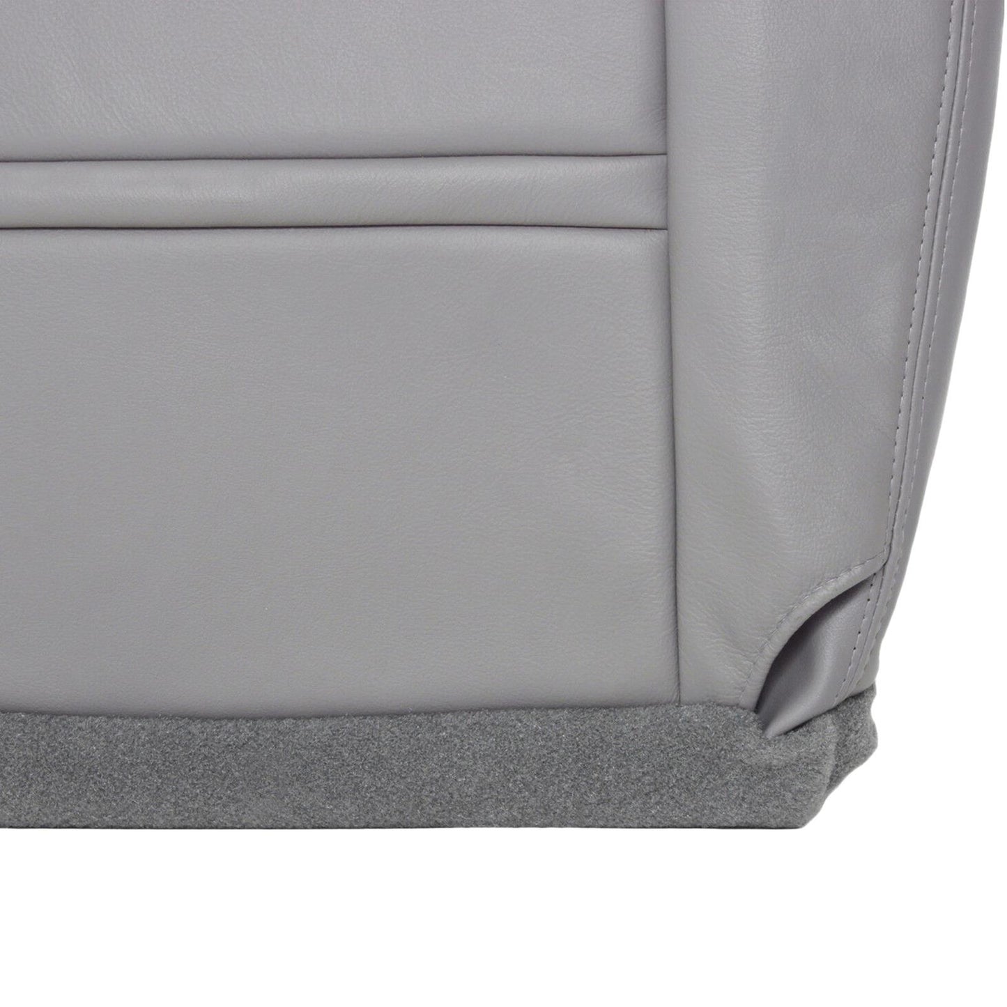 For 2000 2001 Ford Excursion Limited Driver & Passenger Bottom Seat Cover Gray