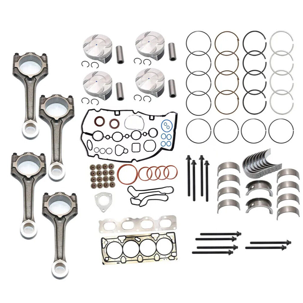 Engine Rebuild-Gasket Piston Bearing Con Rod Kit Fit 12-17 Chevrolet Cruze 1.8L