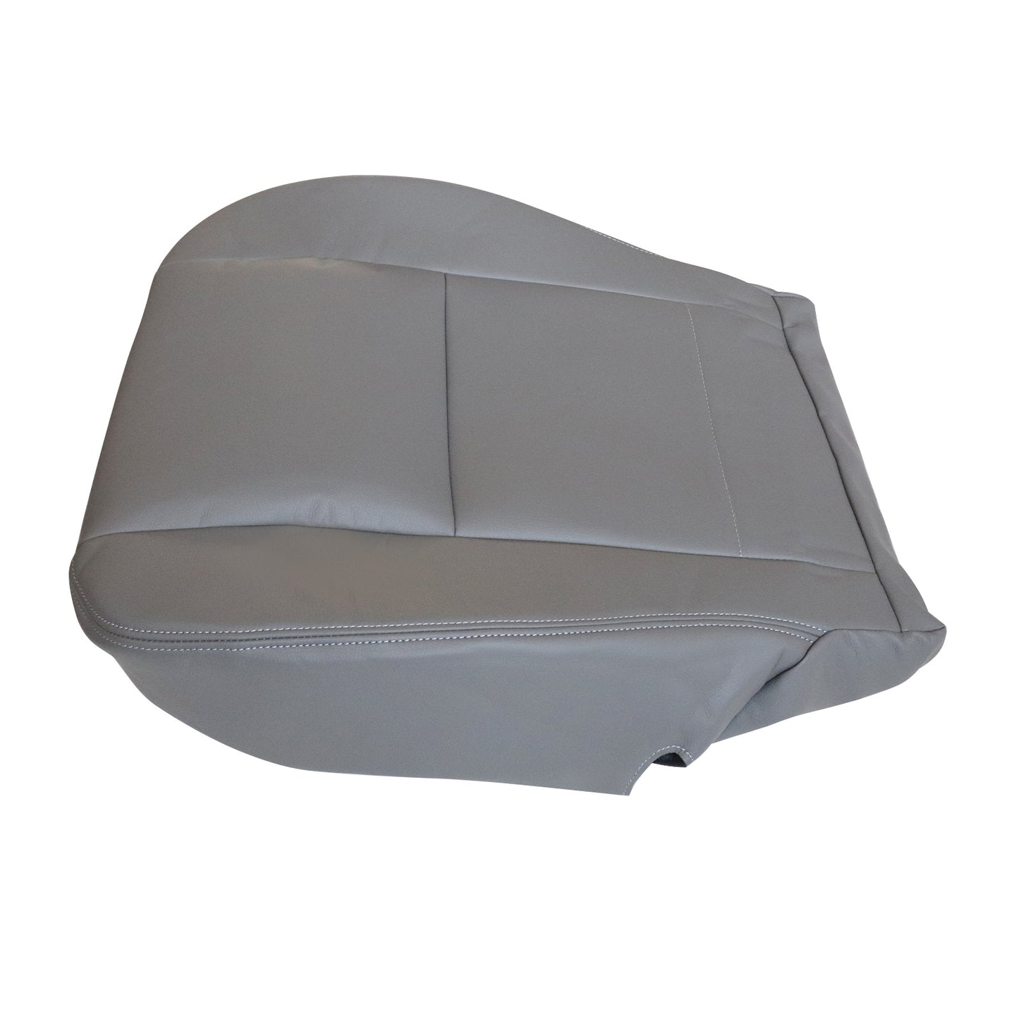 Fits 2000-2004 Toyota Sequoia Tundra Limited SR5 Driver Bottom Leather Seat Cover Gray