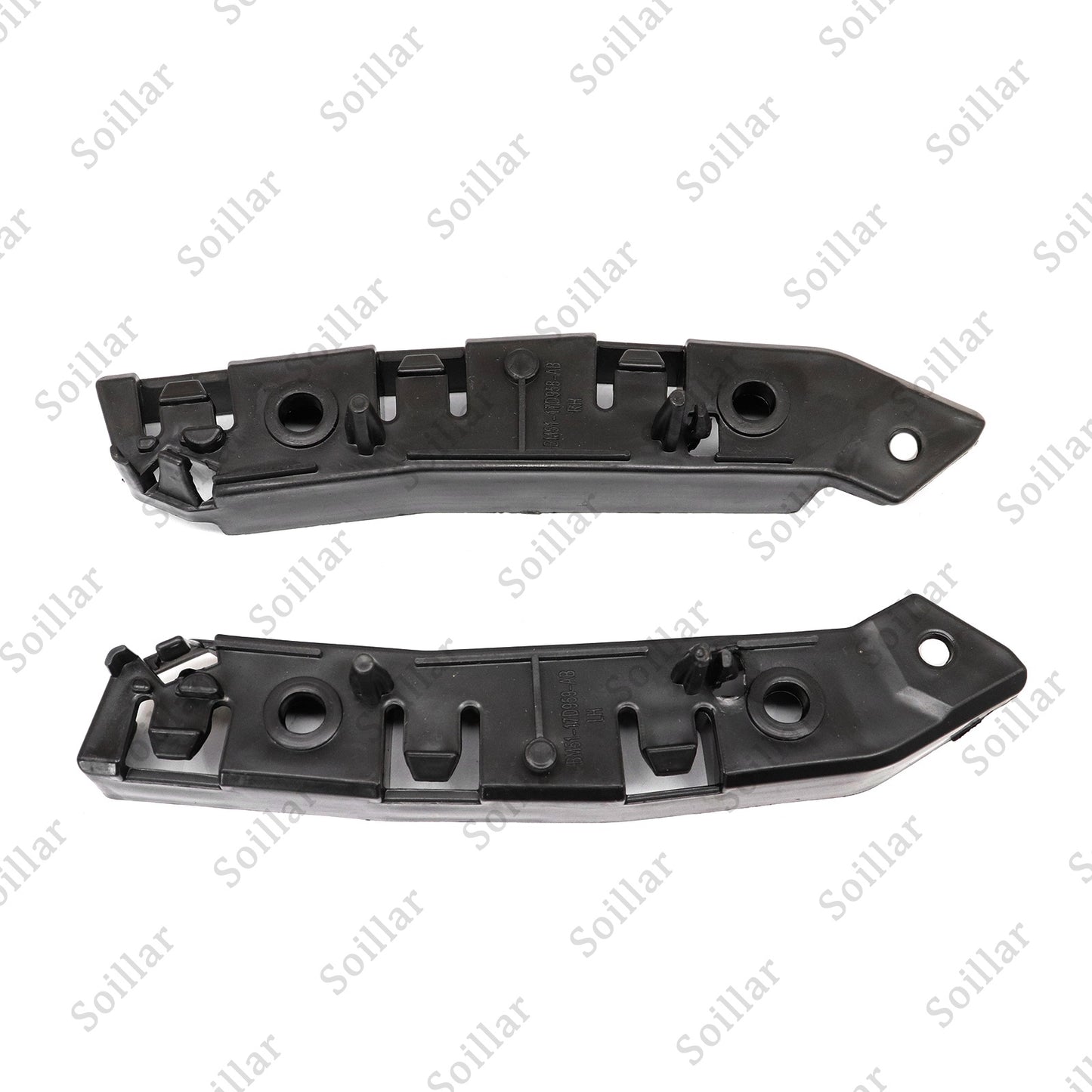 Bumper Bracket For Ford Focus 2012-2018 Set of 2 Front Left & Right Side