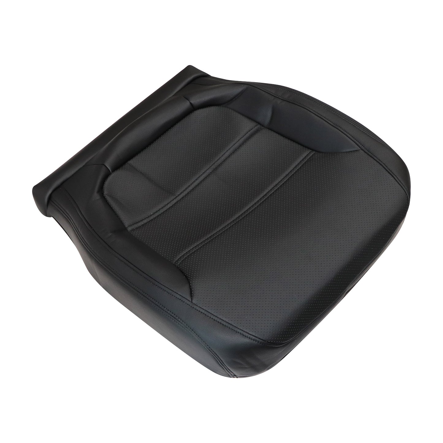 Fit For 2011-2017 Volkswagen Jetta Front Bottom Leather Seat Cover Black