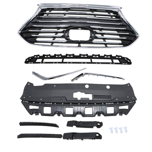 For Sonata18-19 Upper Grille/Lower Grill/Trims/Radiator Cover/Bumper Brackets
