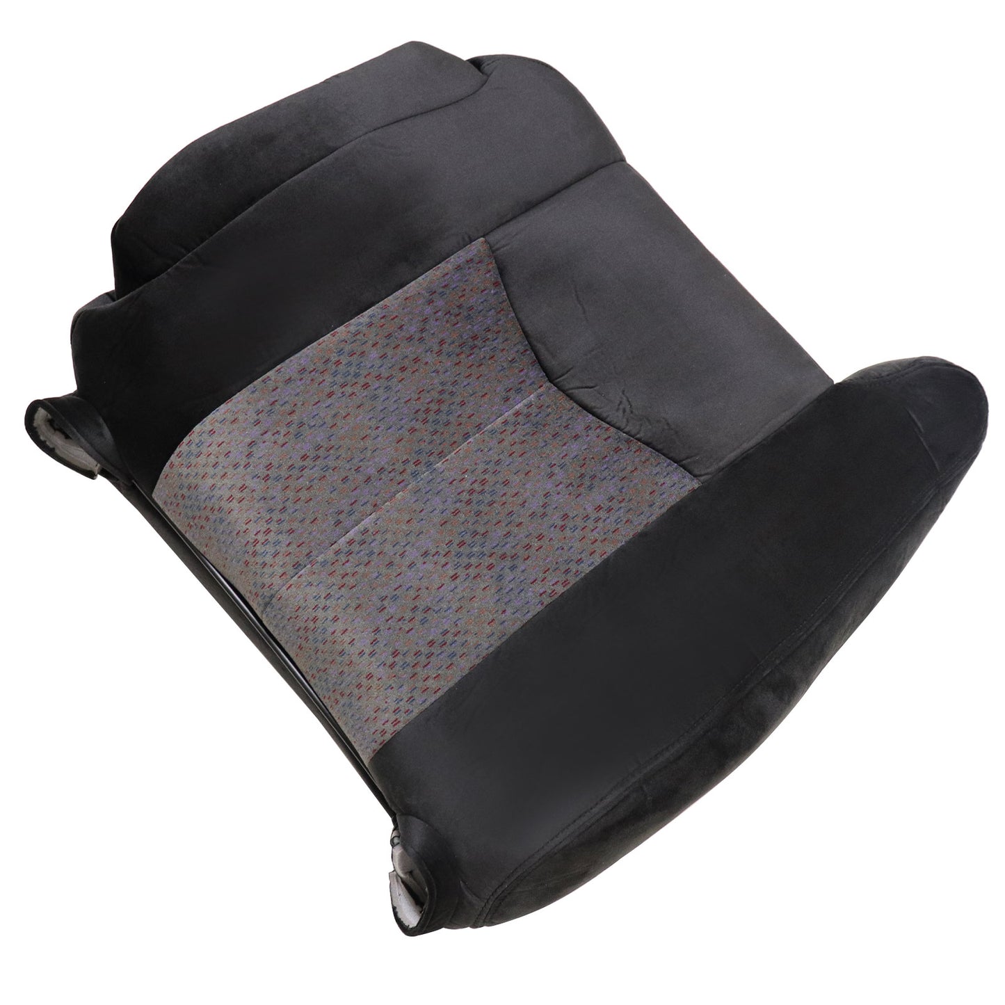 For 2003-2006 Chevy Silverado GMC Sierra 1500 2500 3500 Front Driver & Passenger Bottom & Top Cloth Seat Cover Dark Gray