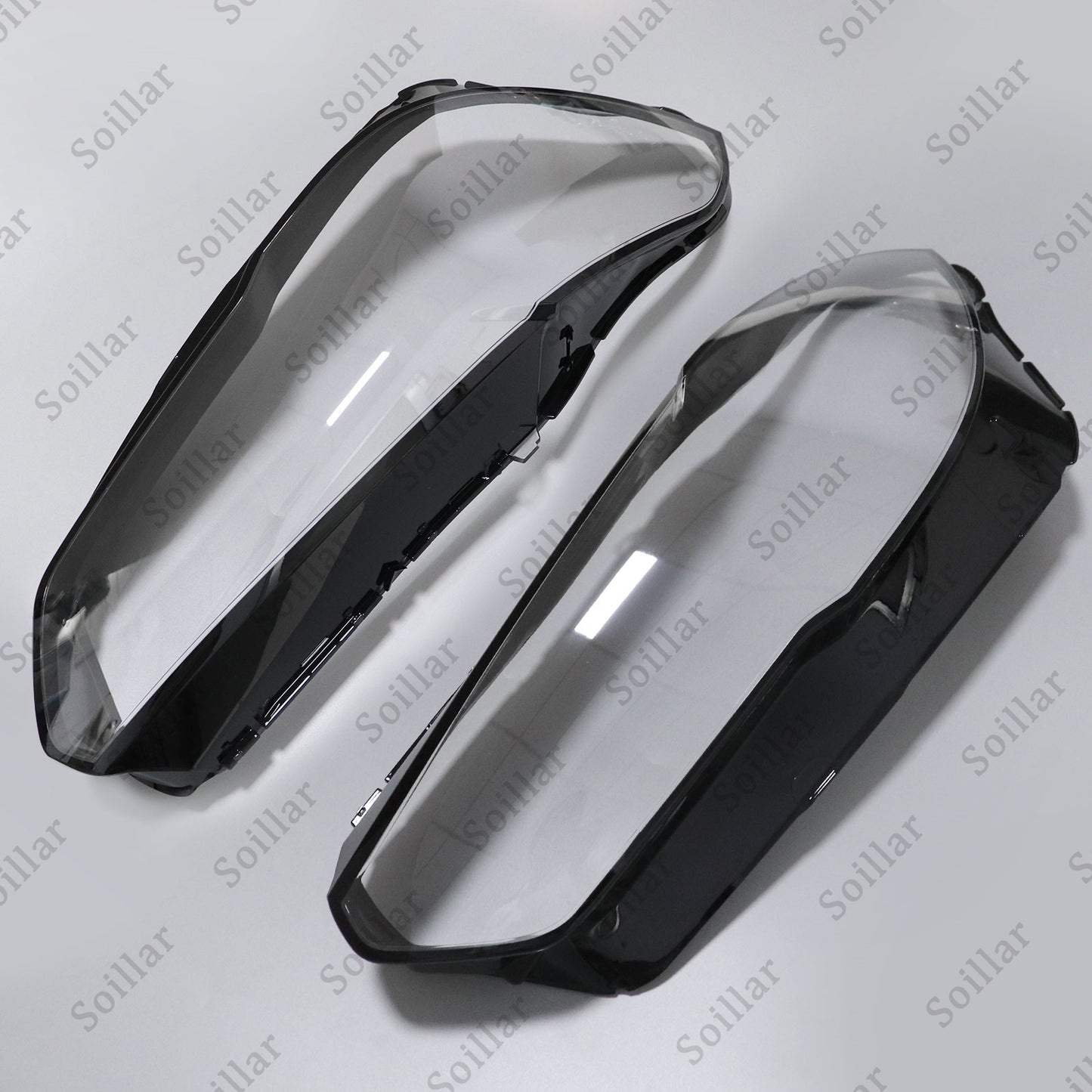 Pair Headlight Lens Headlamp Cover For BMW X5 X6 G05 G06 2018-2021 Left & Right